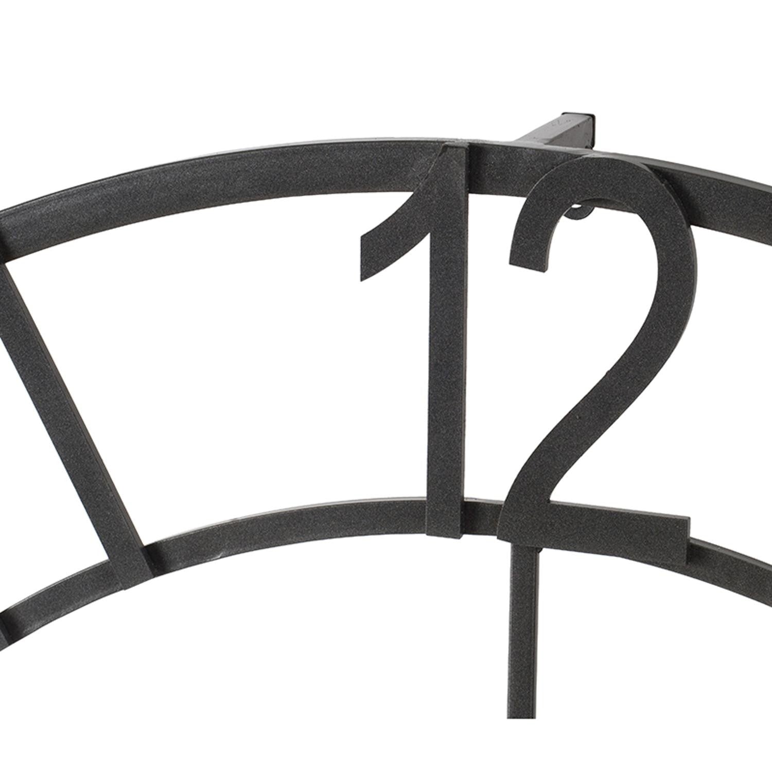 Round Decorative Gear Iron Wall Clock-Wall Clocks-DECOROLALA