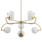 Rover 19" Length Ceiling Fixture, Satin Brass-Ceiling Fixture-DECOROLALA