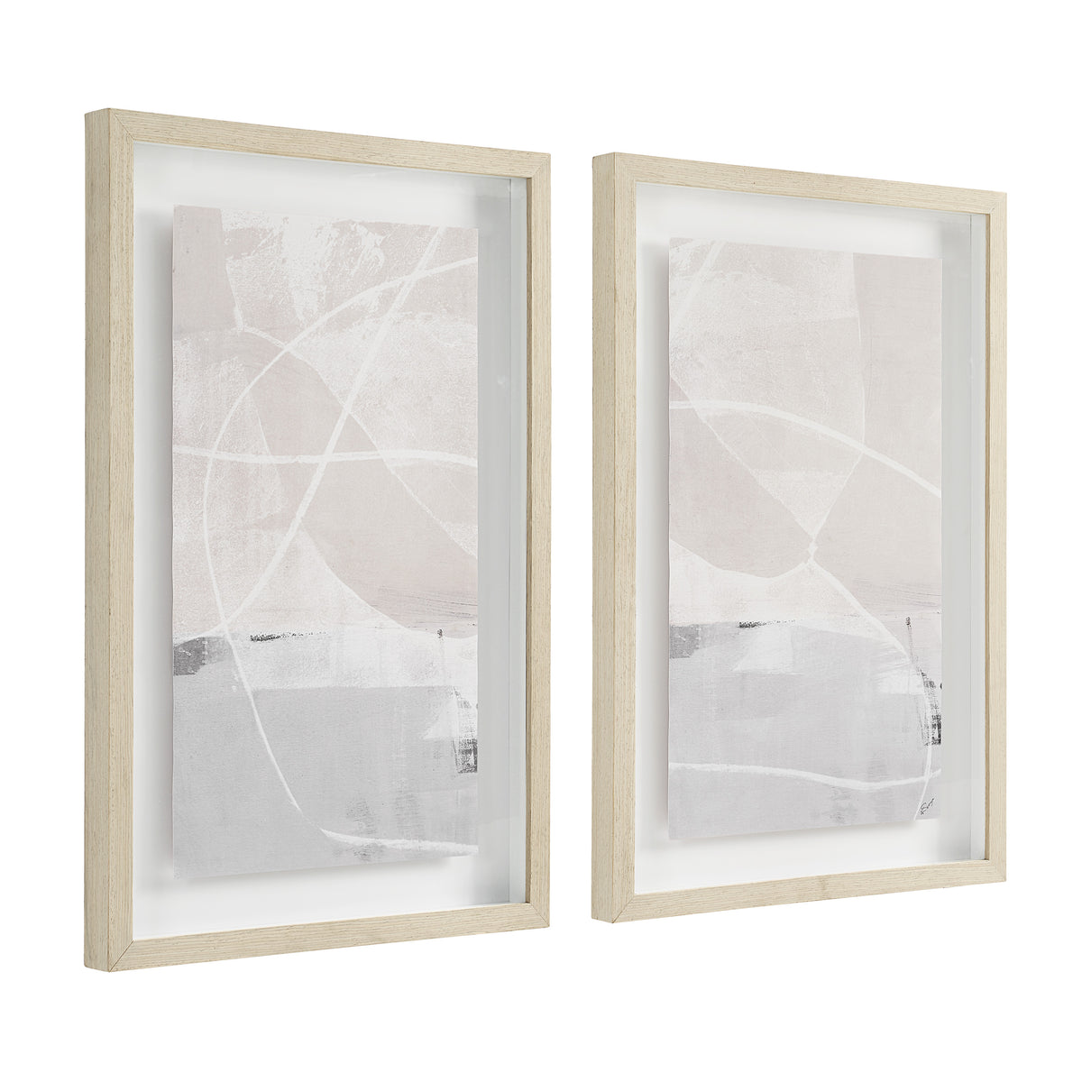 Rovereto 20" Wide Wall Decor, Beige-Wall Art Prints-DECOROLALA