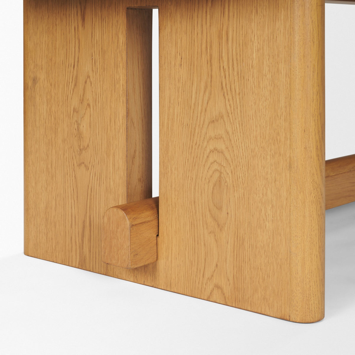 Rowan Light Brown Oak Wood Bench-Benches-DECOROLALA