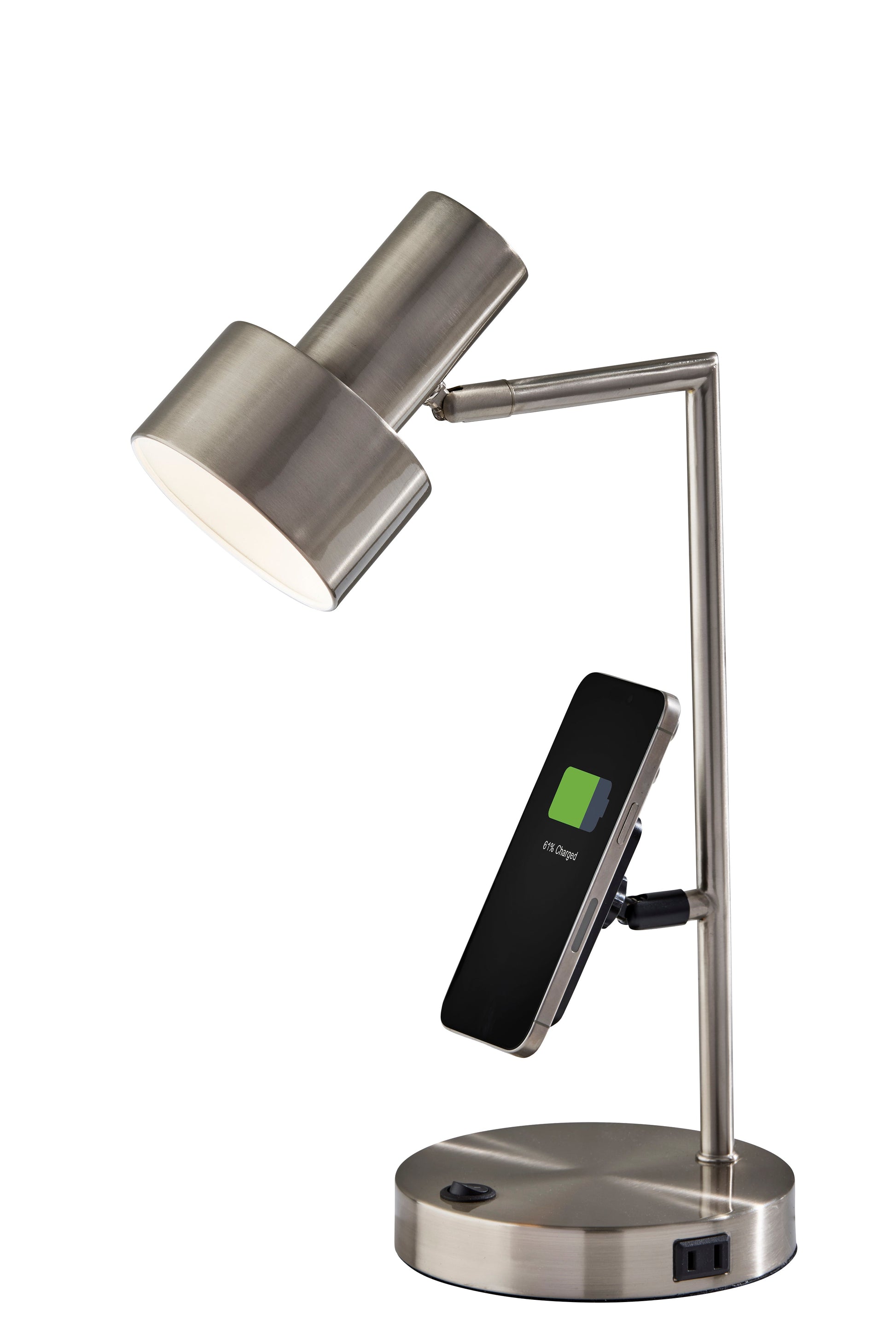 Rowe Supercharger Desk Lamp - 10W Wireless Charging-Lighting-DECOROLALA