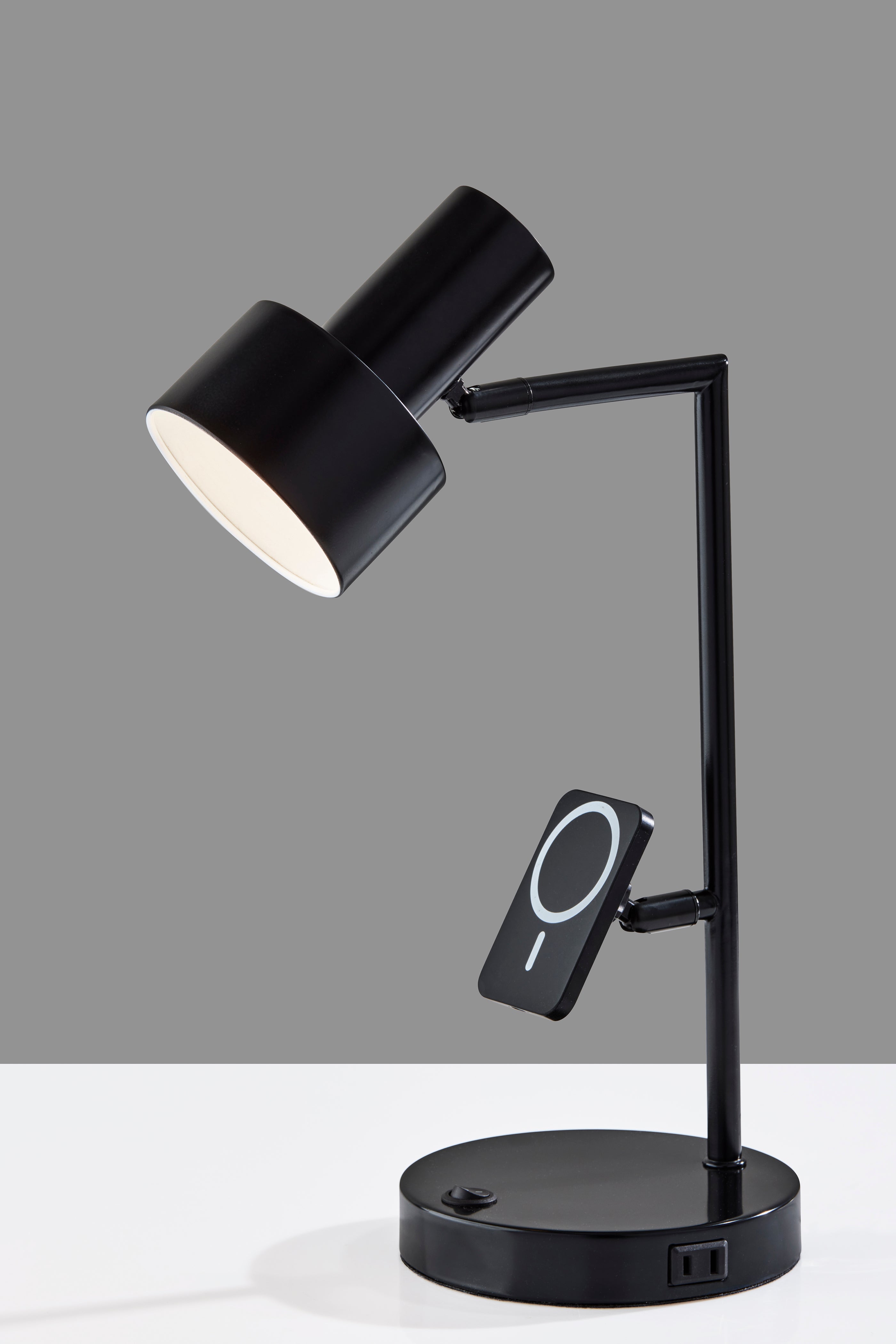 Rowe Supercharger Desk Lamp- Black-Lighting-DECOROLALA
