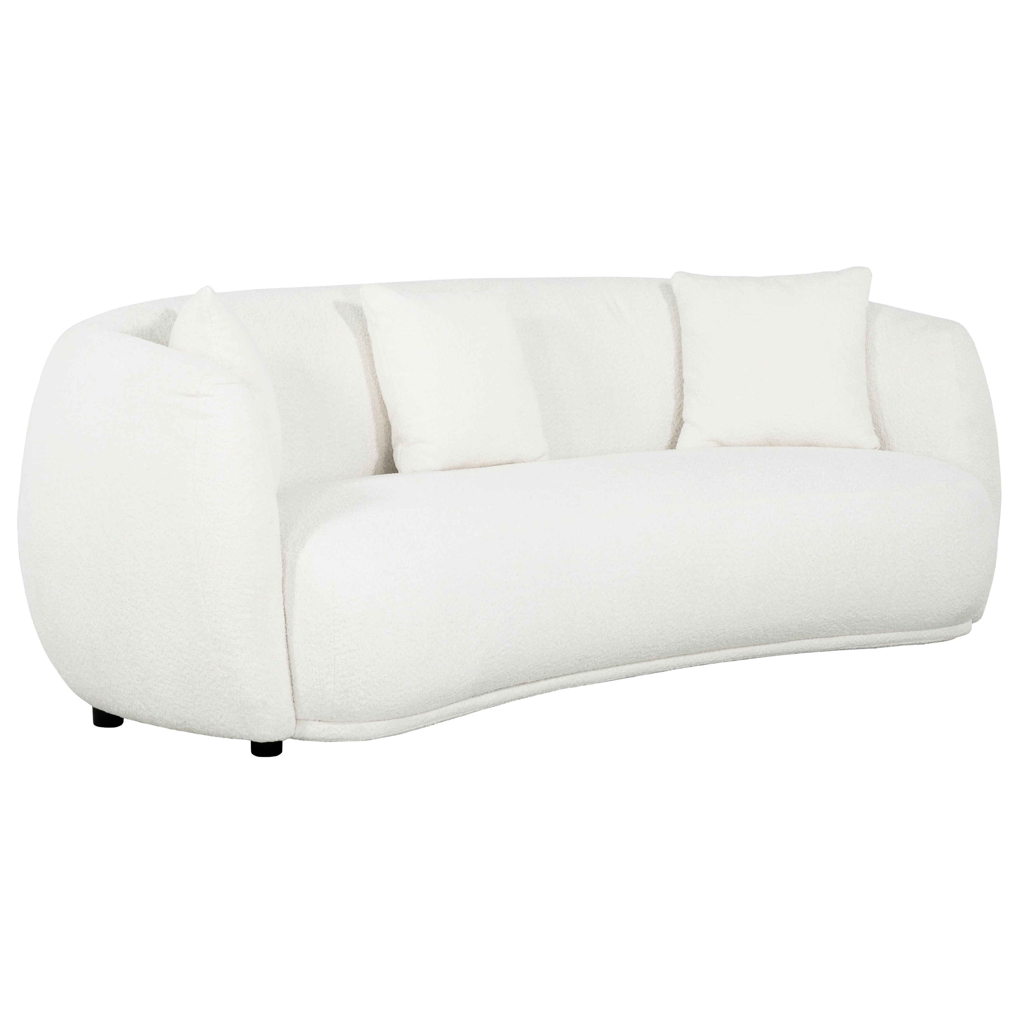 Roxburgh 90" Cuddler Sofa - Upholstered Curved-Sofa-DECOROLALA
