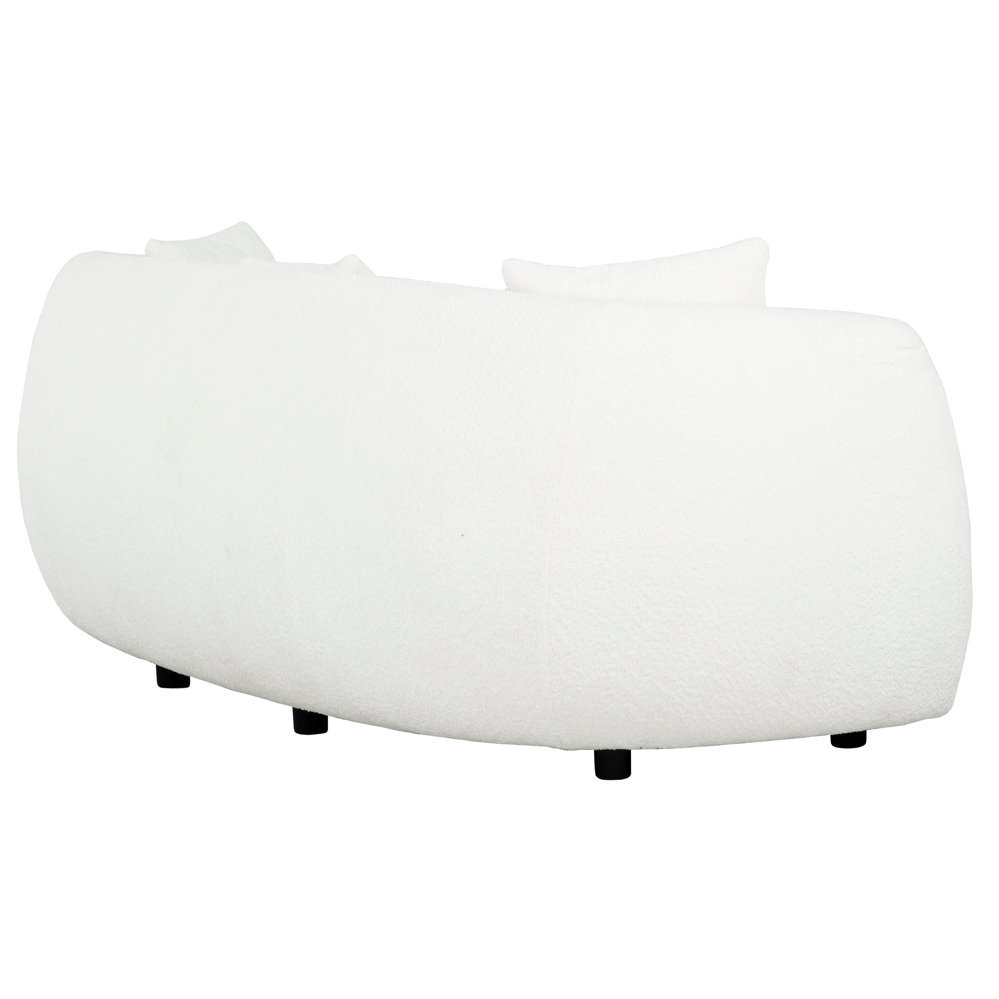 Roxburgh 90" Cuddler Sofa - Upholstered Curved-Sofa-DECOROLALA
