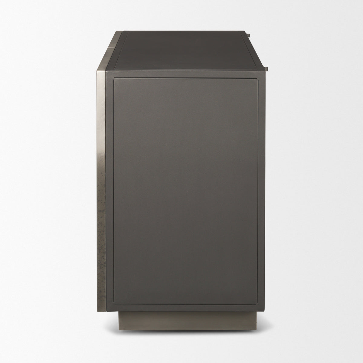 Roxdale Acid Washed Iron Metal Accent Cabinet-Accent Cabinets & Chests-DECOROLALA