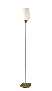 Roxy Floor Lamp - Opal White Glass-Lighting-DECOROLALA