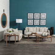Roy I 84" Frost Gray Upholstered Three Seater Sofa-Sofa & Sectionals-DECOROLALA
