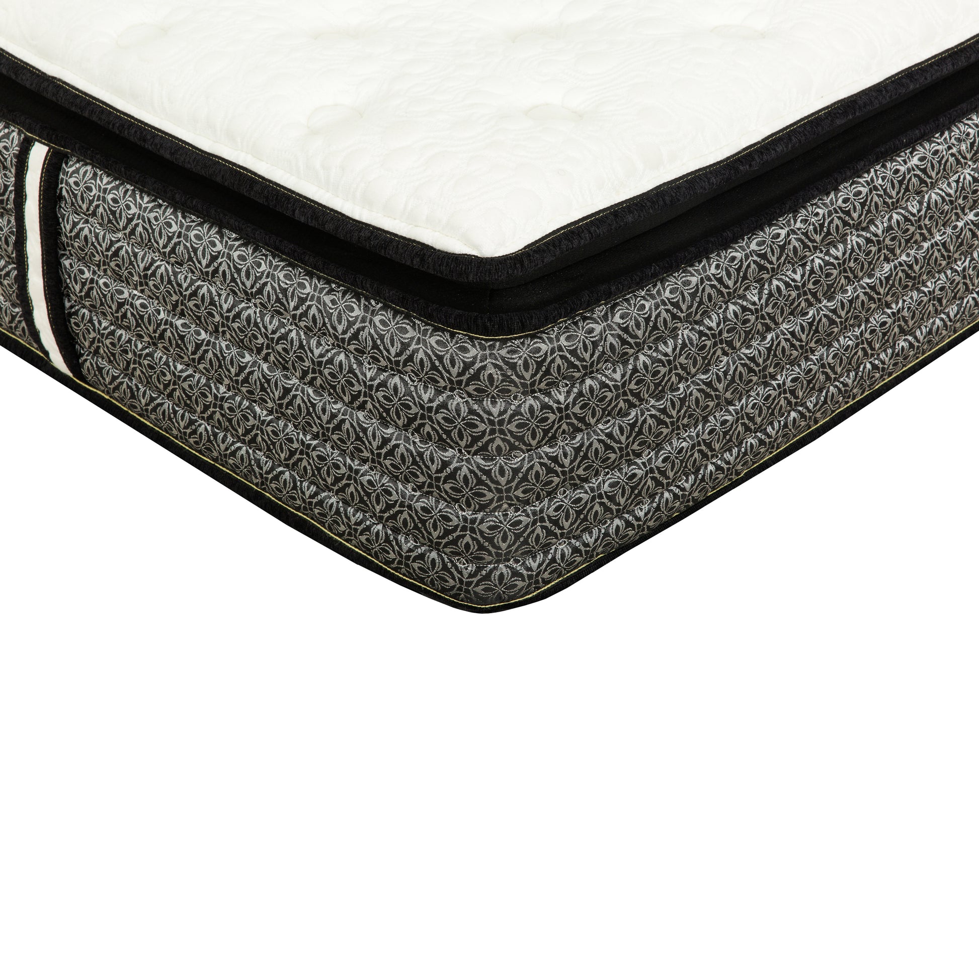 Royale 14 in. Pillow Top Pocket Coil Hybrid Mattress-Bedroom-DECOROLALA