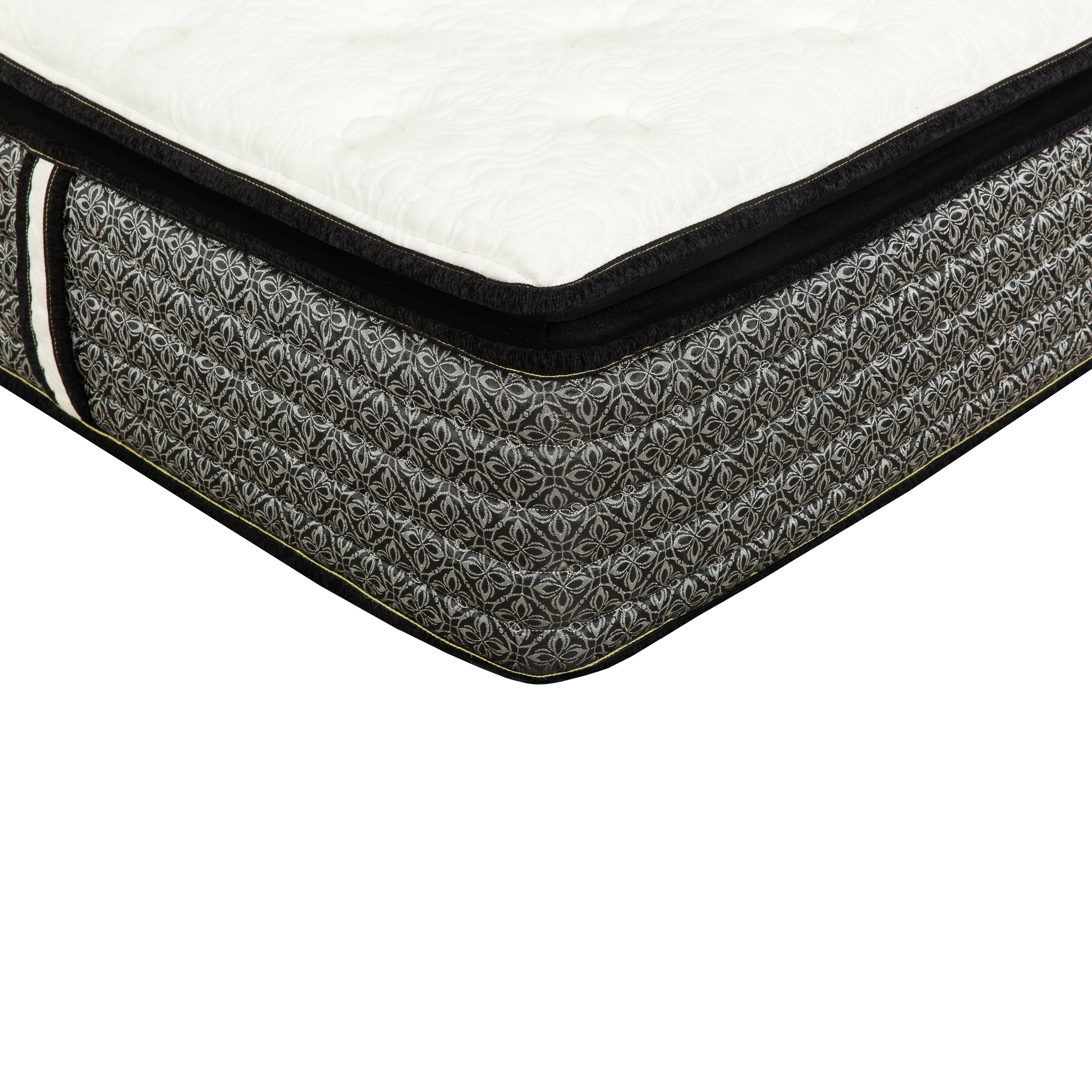 Royale 14 in. Pillow Top Pocket Coil Hybrid Mattress-Bedroom-DECOROLALA