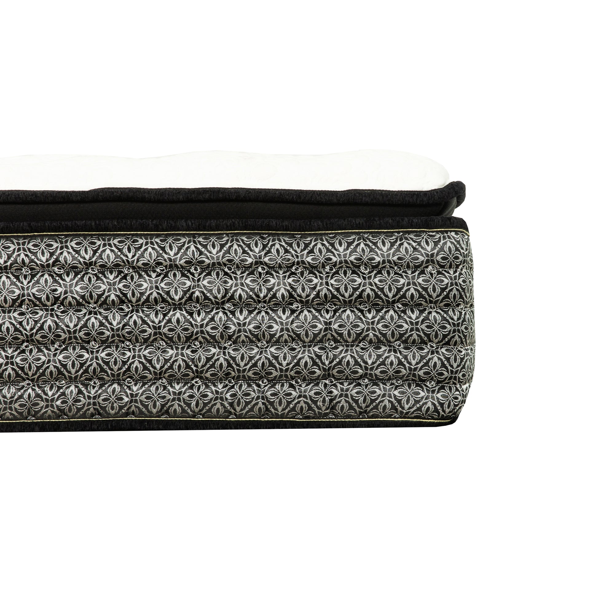 Royale 14 in. Pillow Top Pocket Coil Hybrid Mattress-Bedroom-DECOROLALA