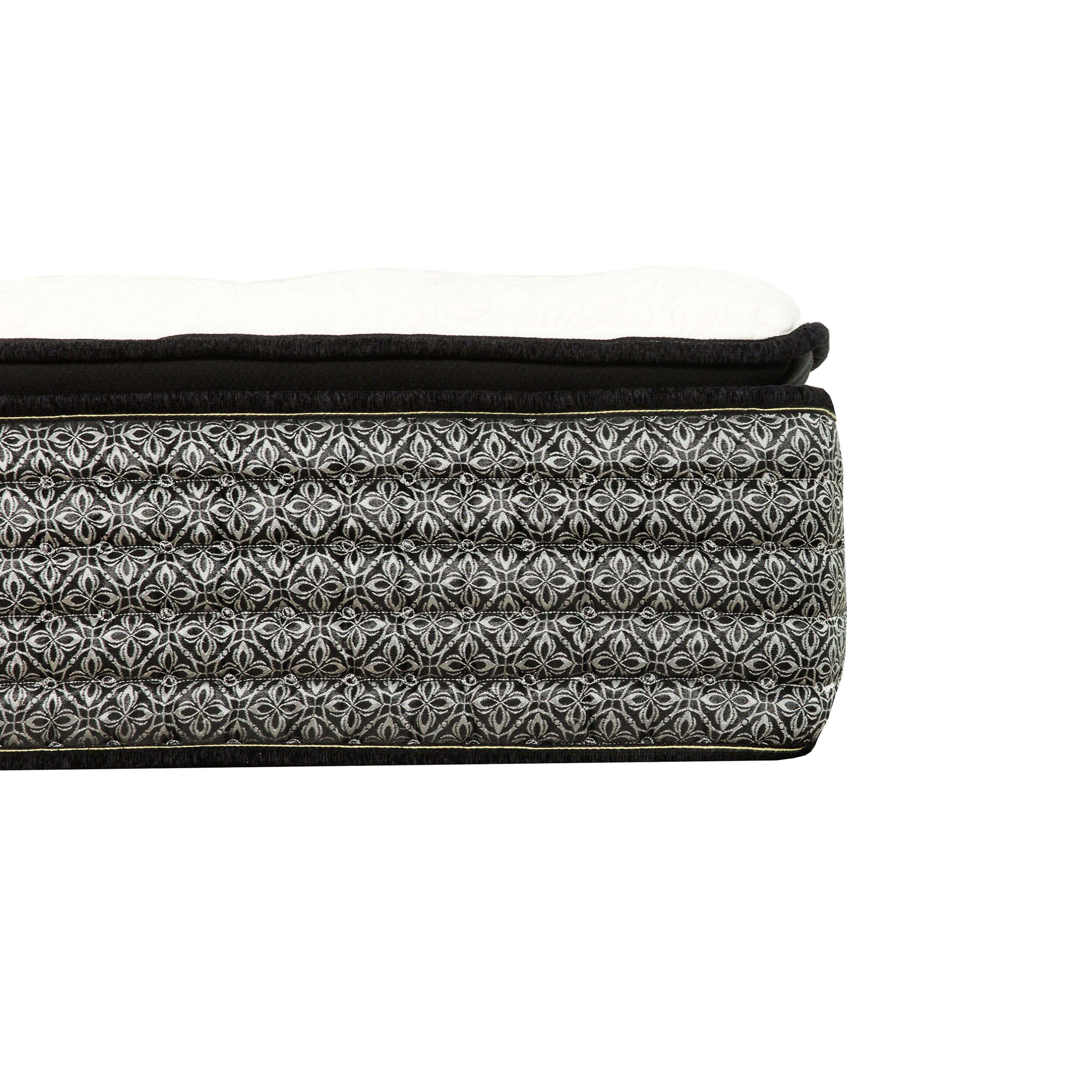 Royale 14 in. Pillow Top Pocket Coil Hybrid Mattress-Bedroom-DECOROLALA