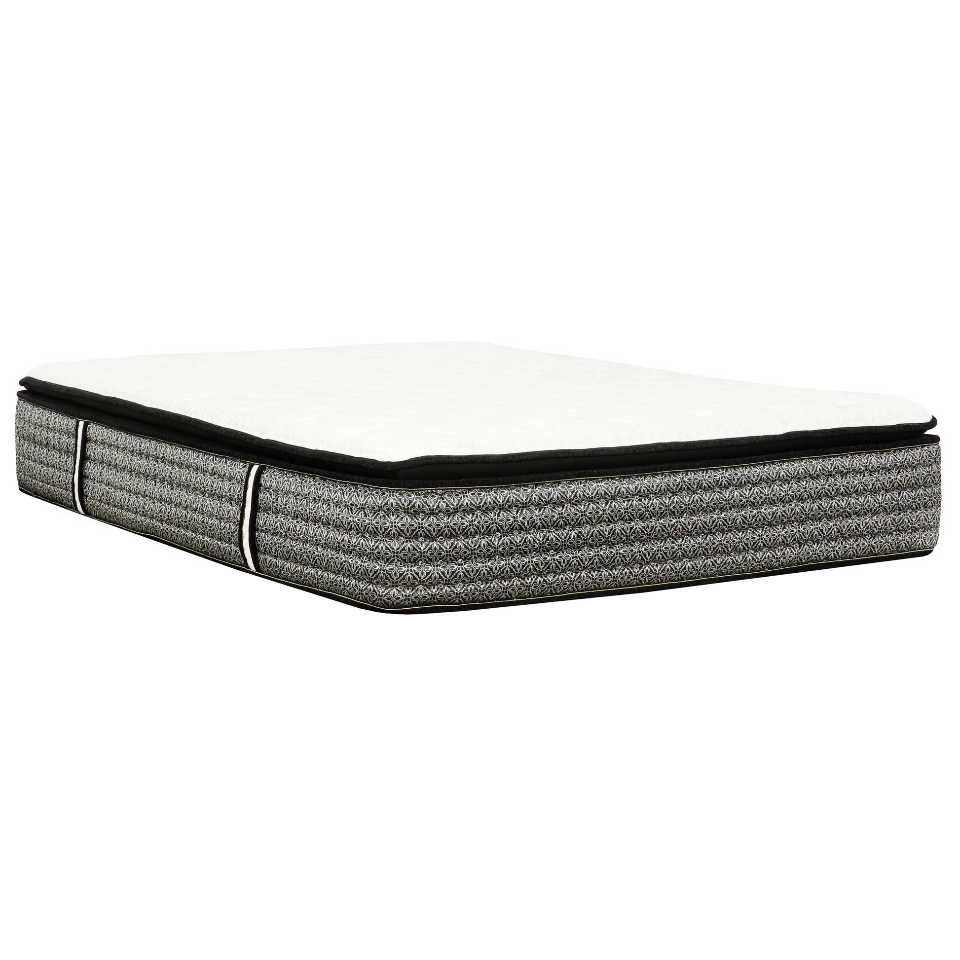 Royale 14 in. Pillow Top Pocket Coil Hybrid Mattress-Bedroom-DECOROLALA