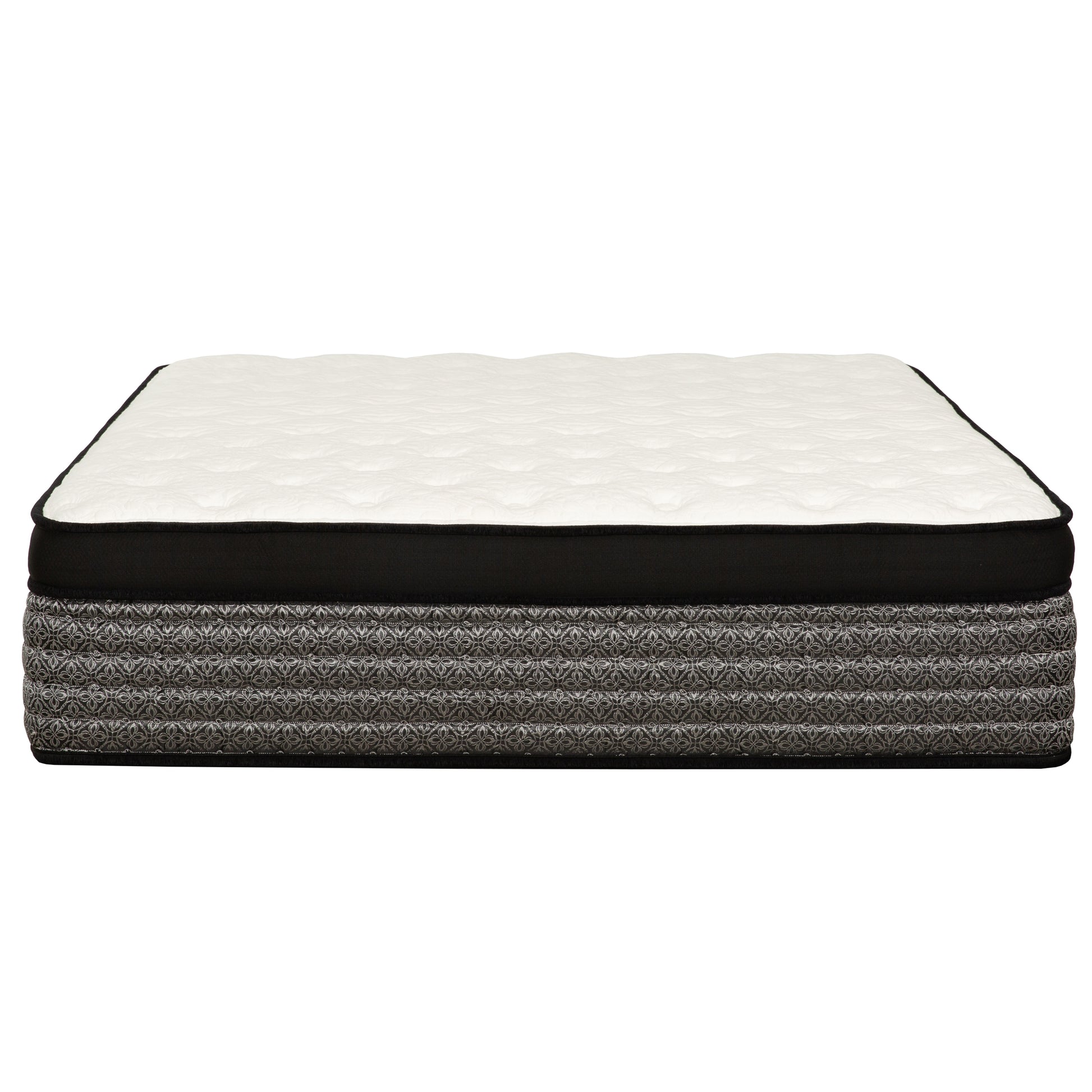 Royale 16 in. Euro Top Pocket Coil Hybrid Mattress-Bedroom-DECOROLALA