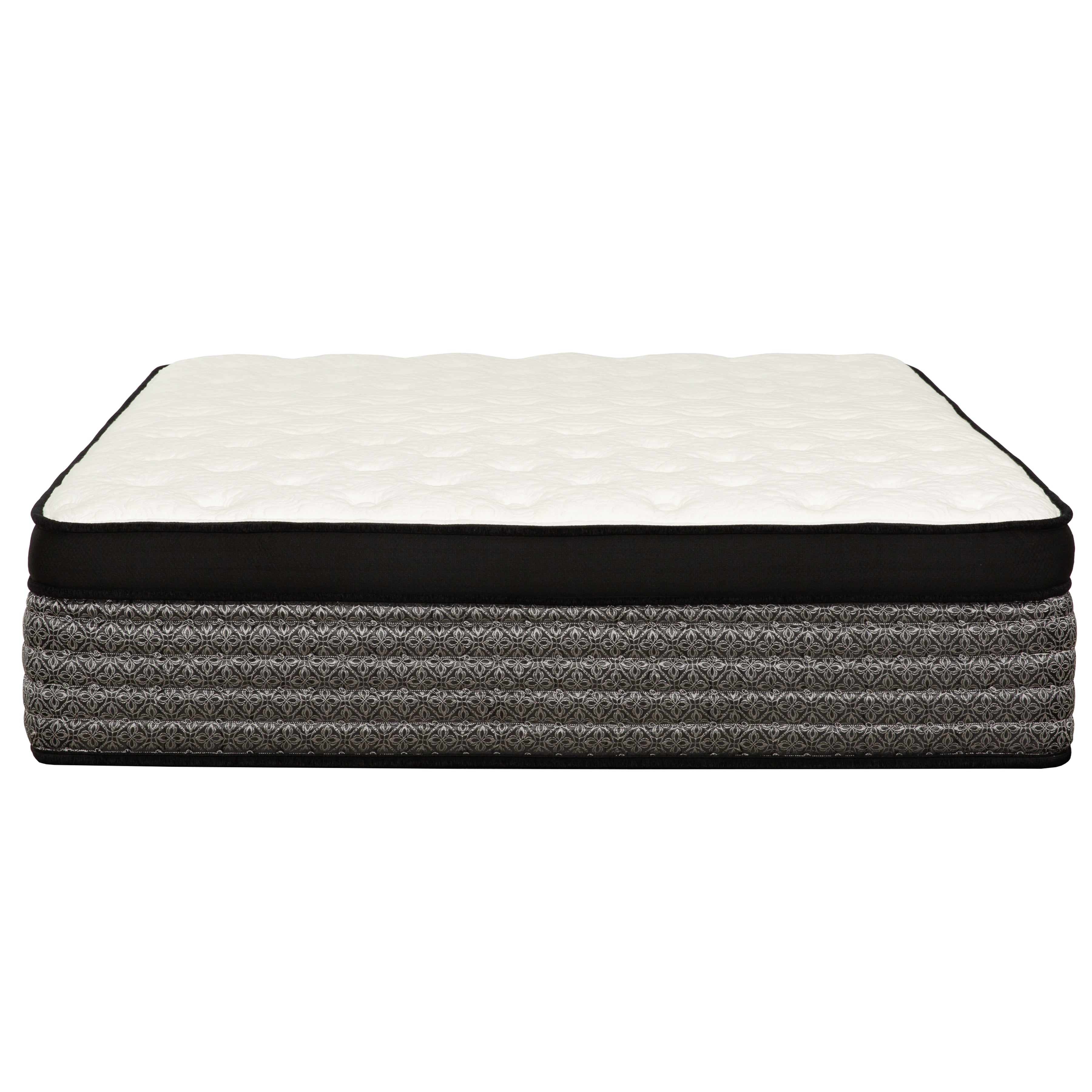 Royale 16 in. Euro Top Pocket Coil Hybrid Mattress-Bedroom-DECOROLALA