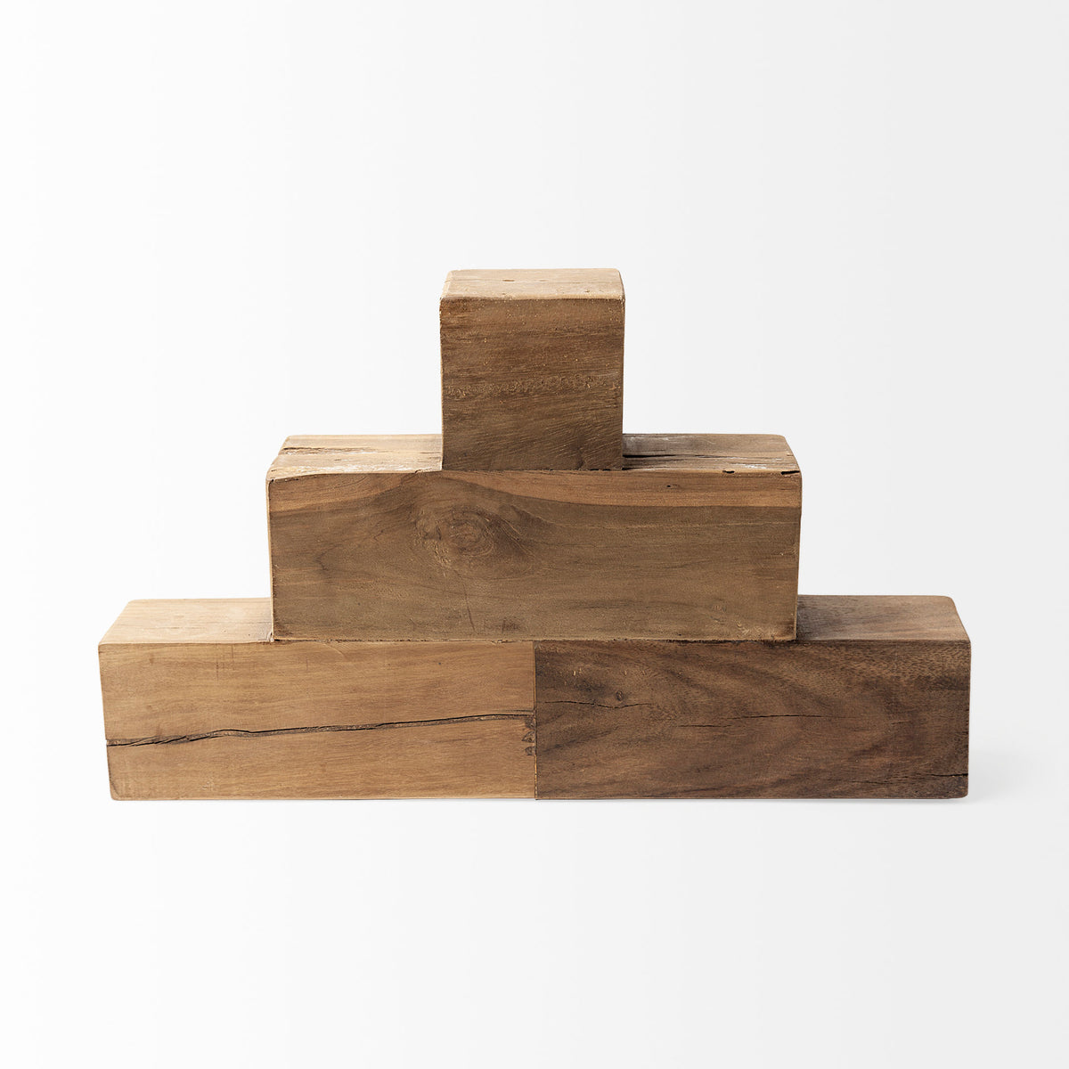 Rubik 15L x 10W Natural Wooden Cube Display Object-Objects-DECOROLALA