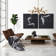 Rudyard Glass Globe and Gold Metal Chandelier-Chandeliers-DECOROLALA