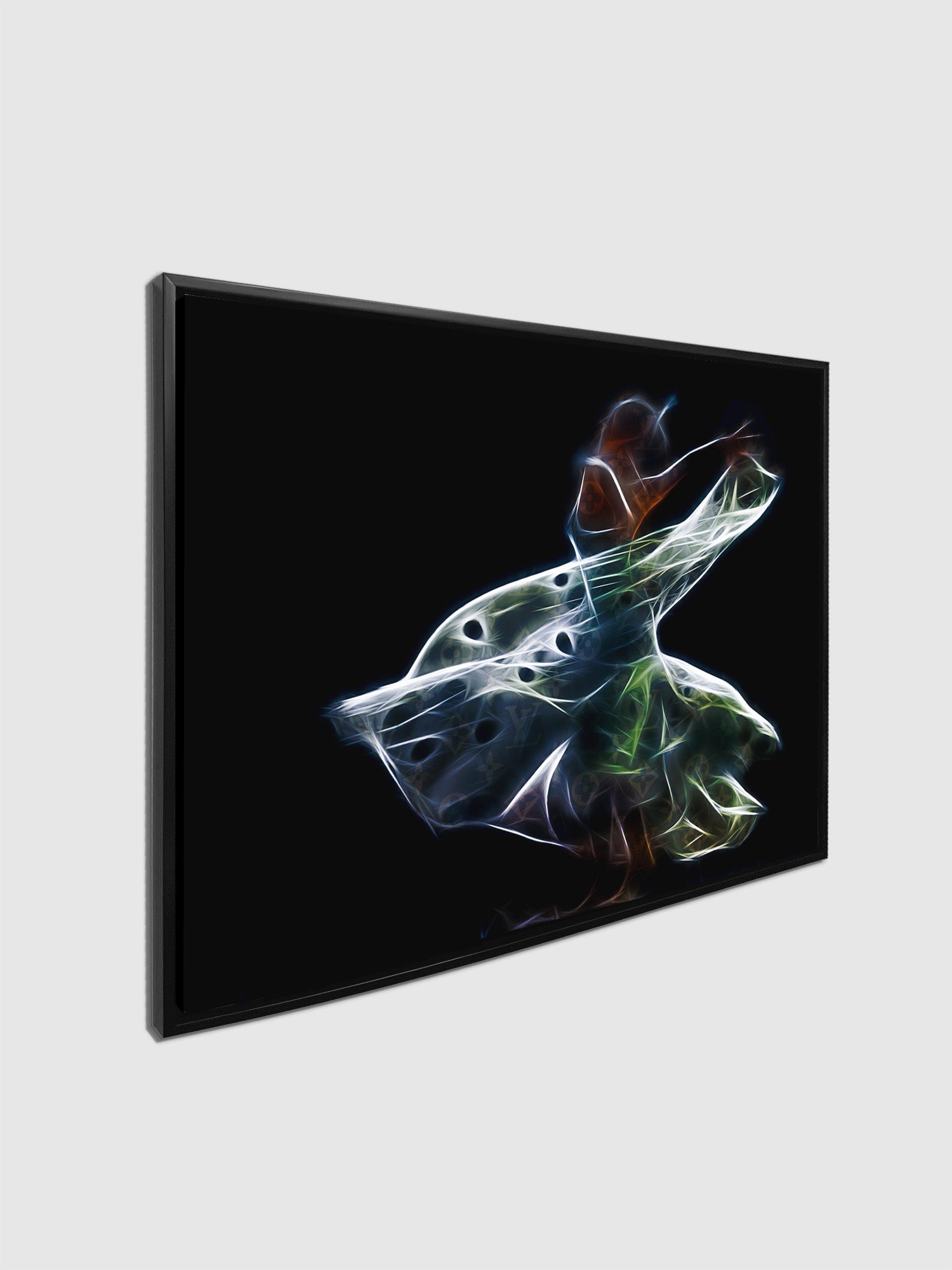 Rumi Abstract Canvas Wall Art 48x36-Wall Art-DECOROLALA