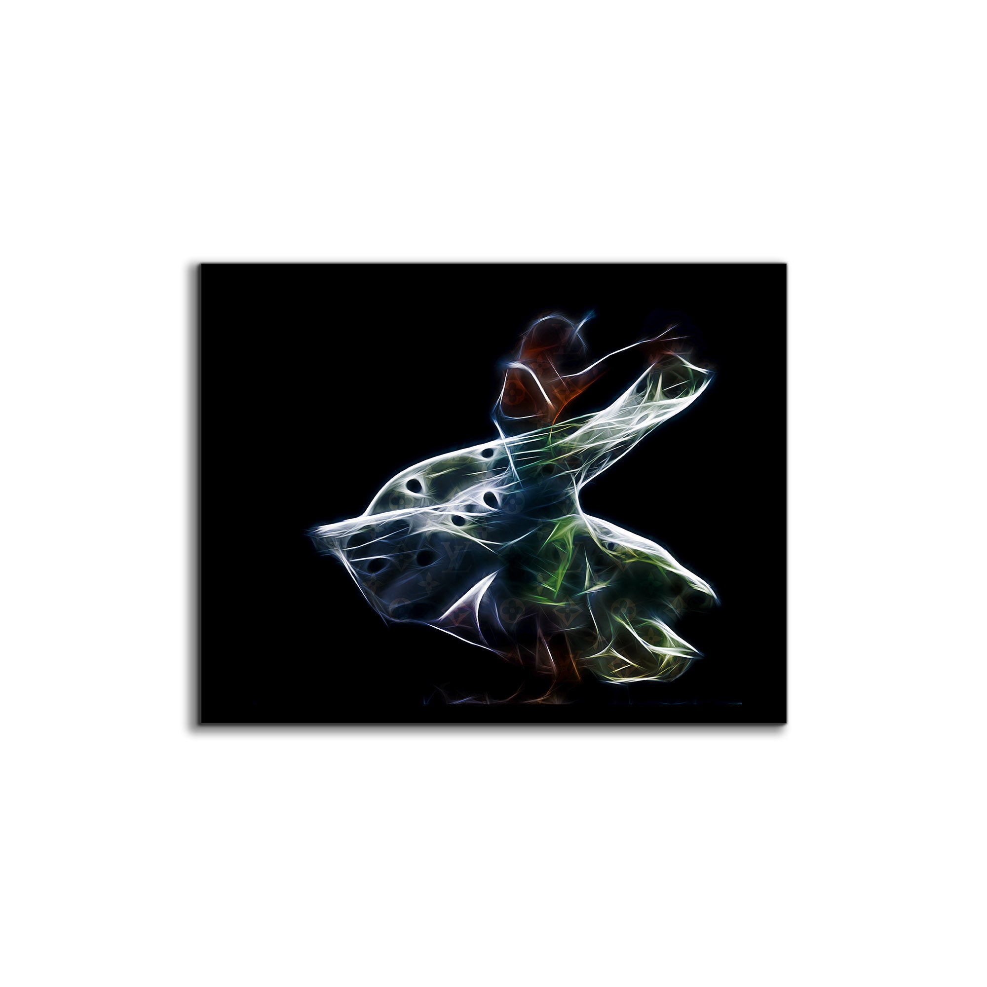 Rumi Abstract Canvas Wall Art 48x36-Wall Art-DECOROLALA