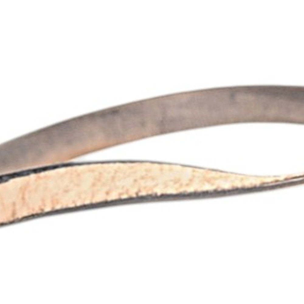 Rustic Brass And Leather Binoculars In Wood Storage Box-Sculptures-DECOROLALA