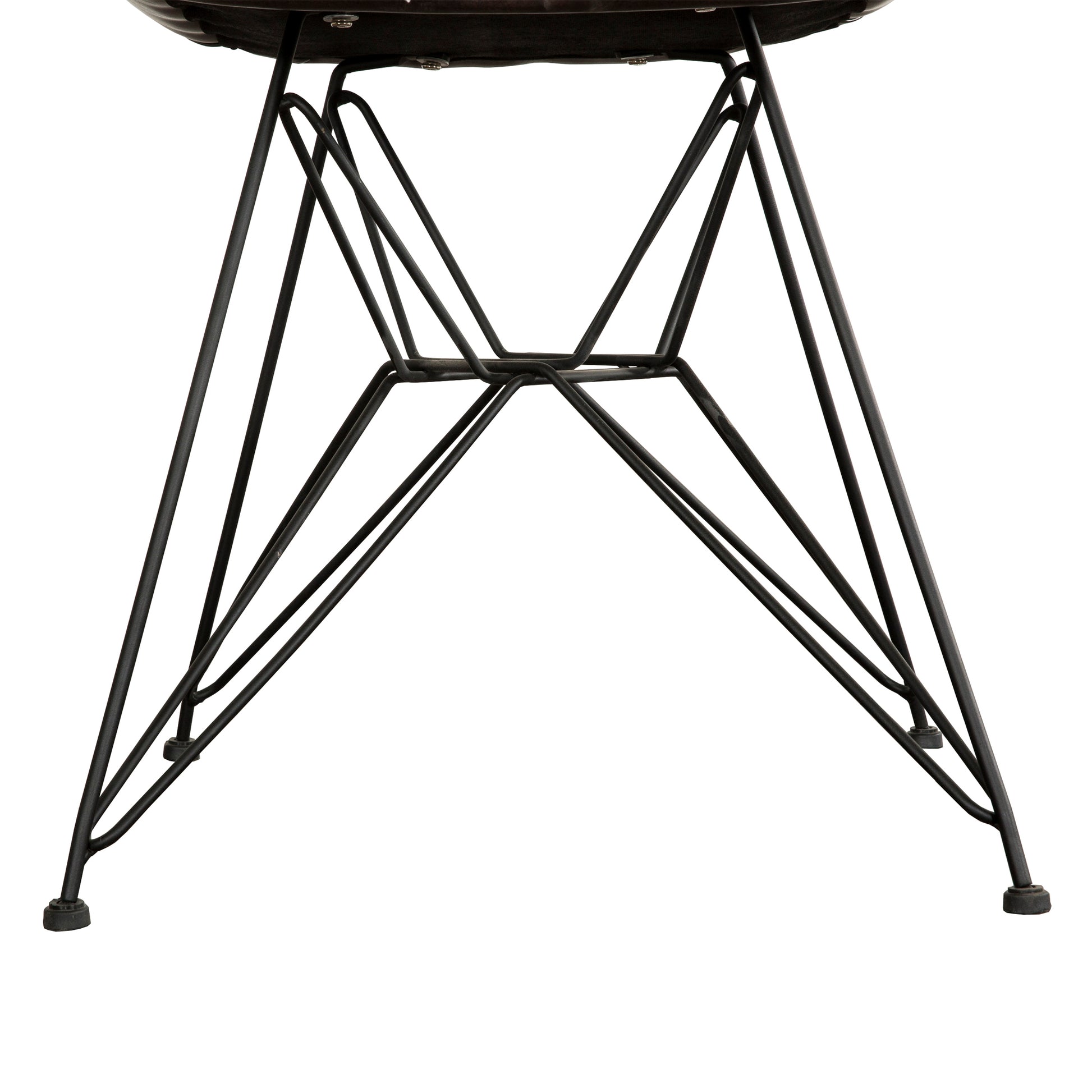 Ryett Dining Chair, Brown Leather, Set of 2-Dining Room-DECOROLALA
