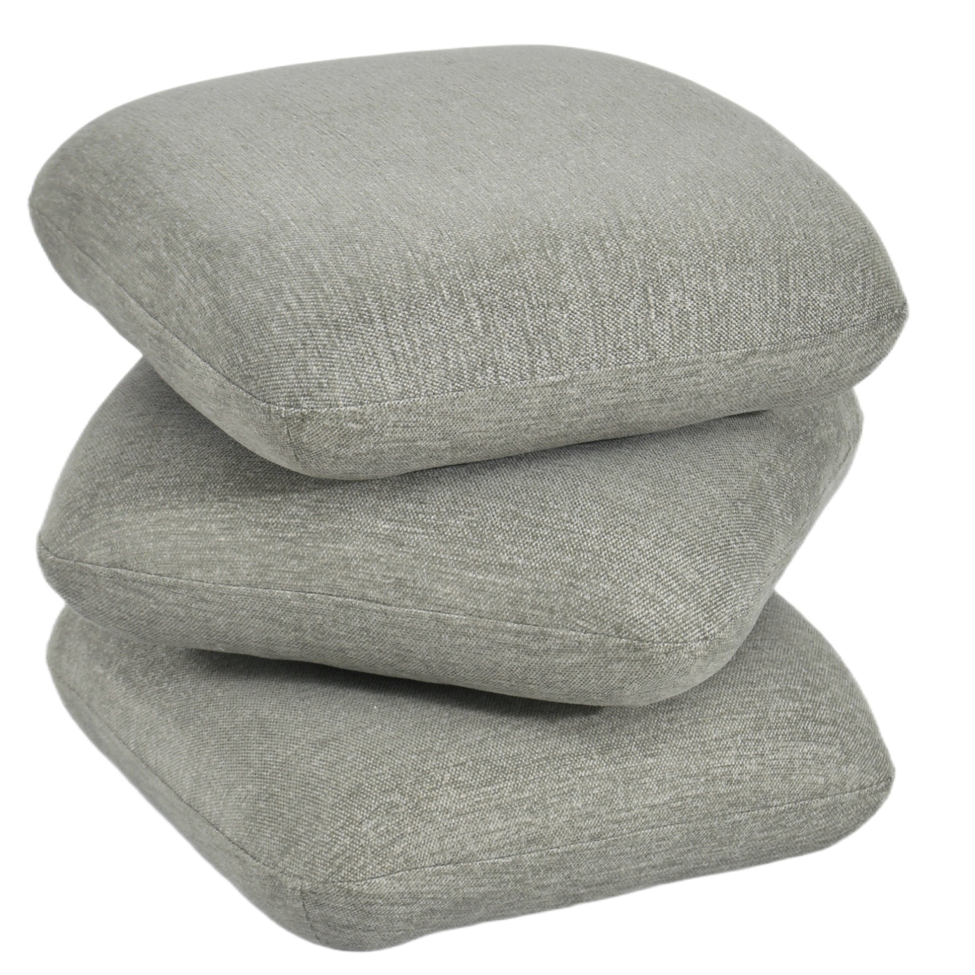 Rylee Square Swivel Ottoman - Sage-DECOROLALA