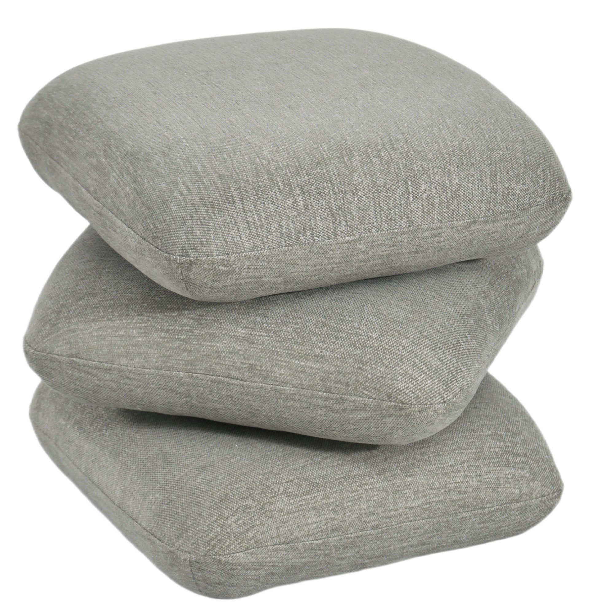Rylee Square Swivel Ottoman - Sage-DECOROLALA