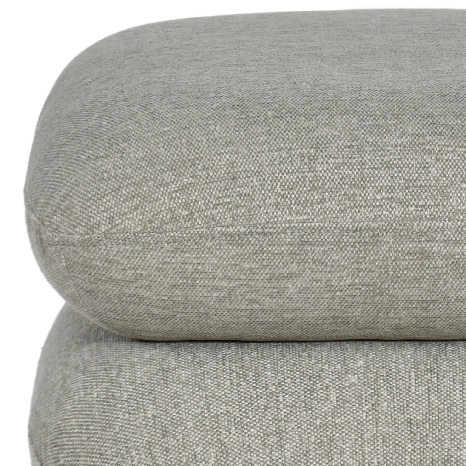 Rylee Square Swivel Ottoman - Sage-DECOROLALA
