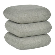 Rylee Square Swivel Ottoman - Sage-DECOROLALA