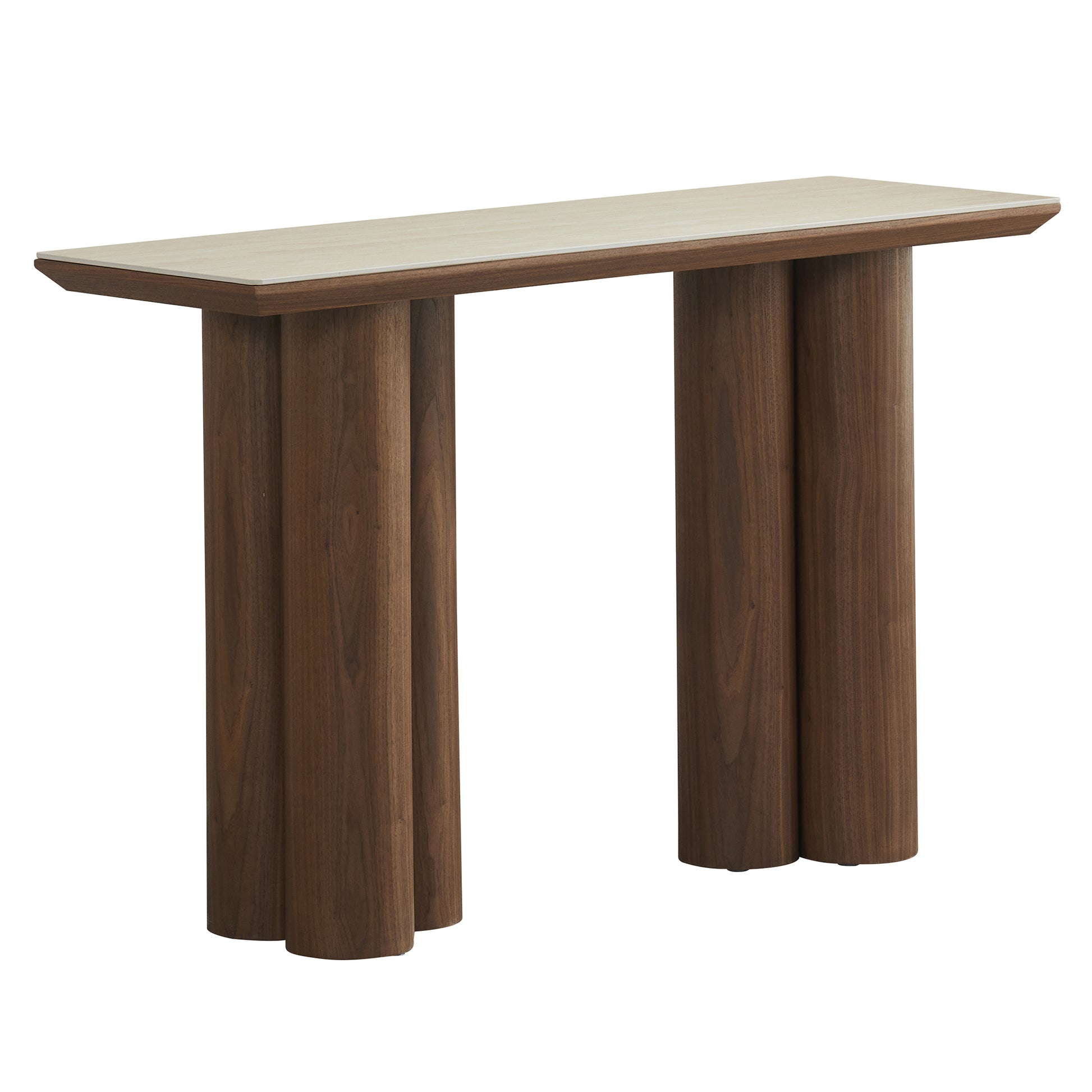 SEATON-CONSOLE TABLE-WALNUT-DECOROLALA