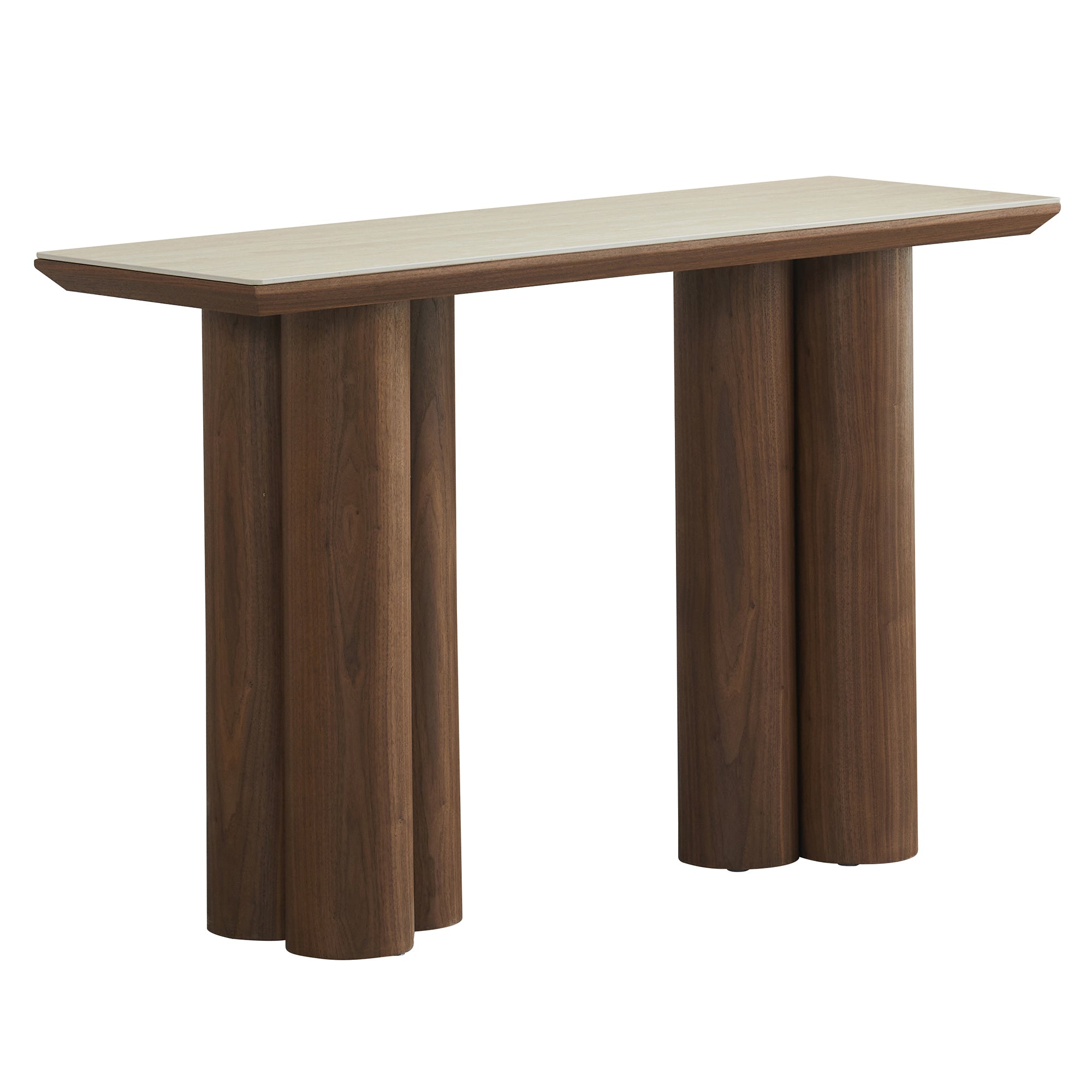 SEATON-CONSOLE TABLE-WALNUT-DECOROLALA