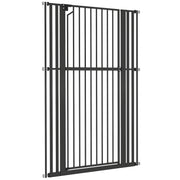 63" Extra Tall Pet Gate 30-41" Wide Adjustable Baby Gate Pressure Mounted for Doorways, Hallways, Stairs