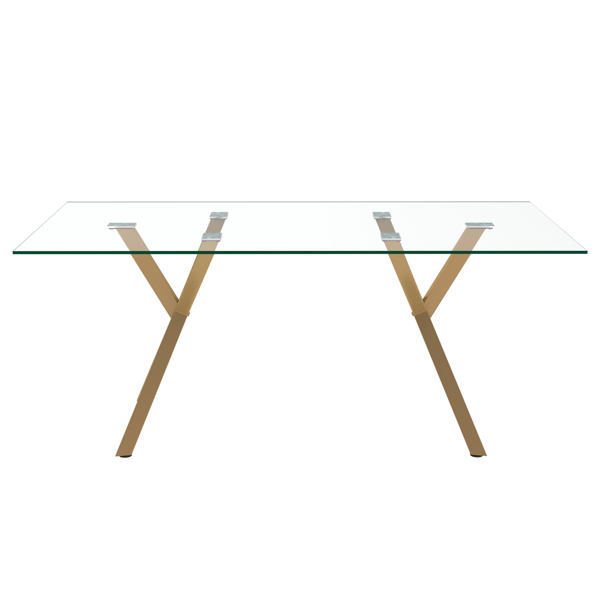 STARK GL_CLEO WT-7PC DINING SET-DECOROLALA