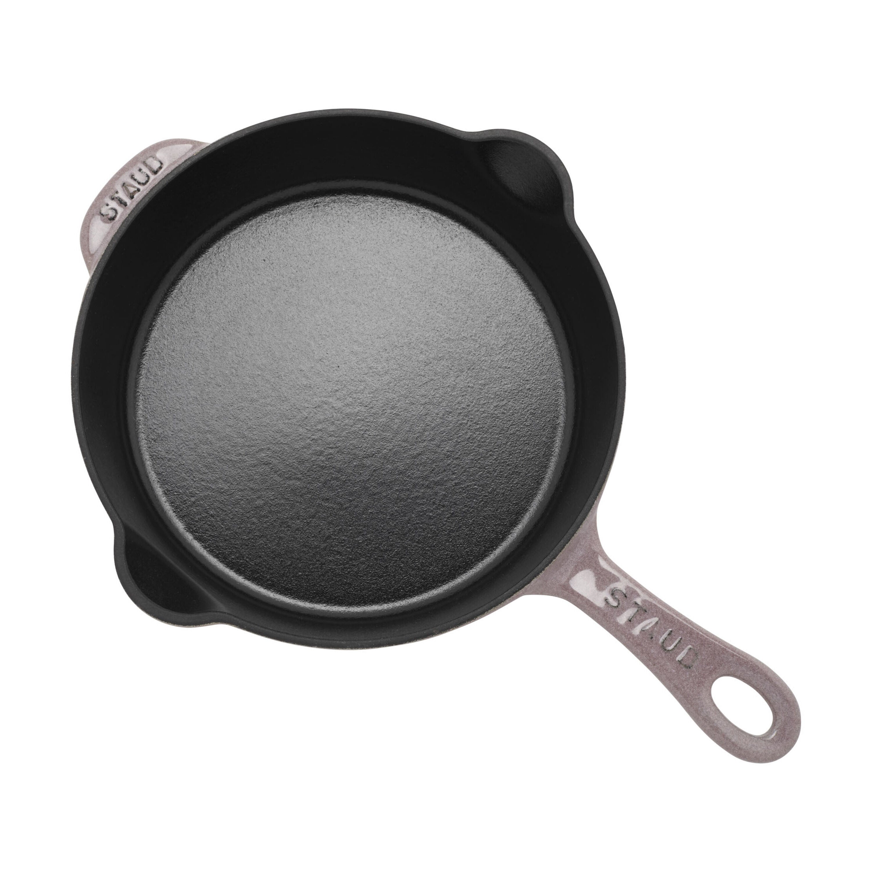 STAUB 22cm Cast Iron Deep Skillet - Cherry Blossom-8.5 Inch-DECOROLALA
