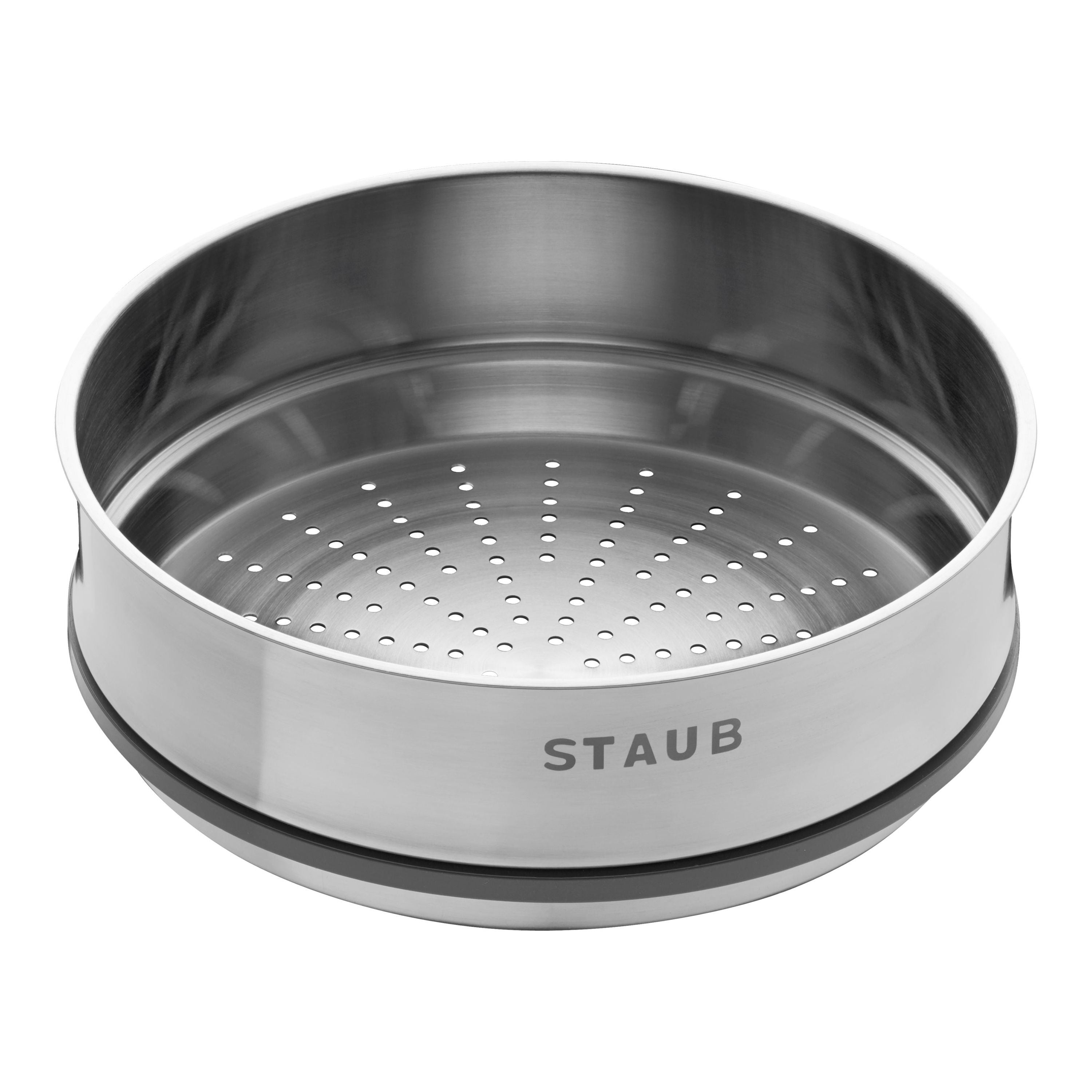 STAUB 26cm Stainless Steel Steamer Insert-Steamer Basket-DECOROLALA