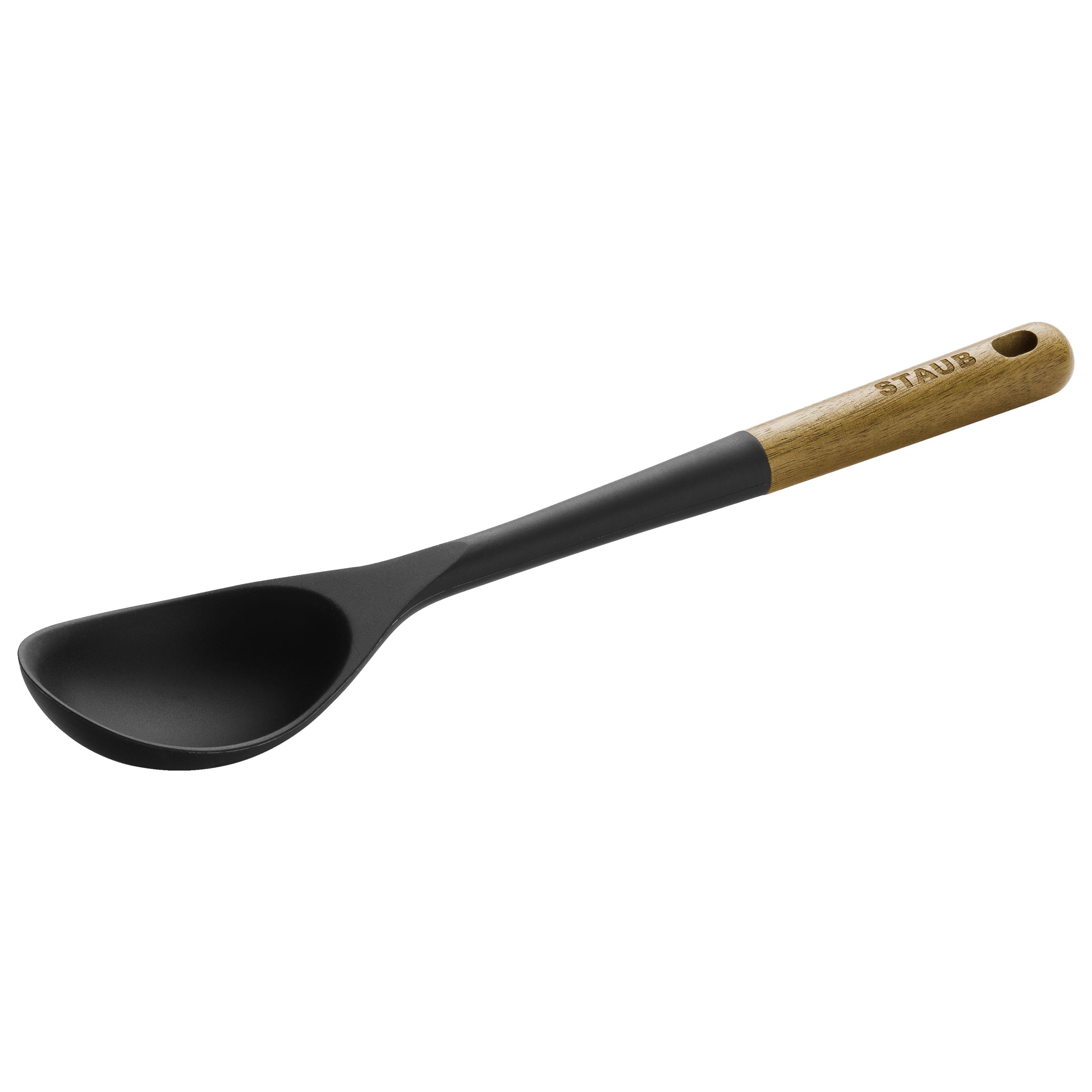 STAUB 5-Piece Silicone Kitchen Tool Set - Black-Kitchen Appliance Accessorie-DECOROLALA