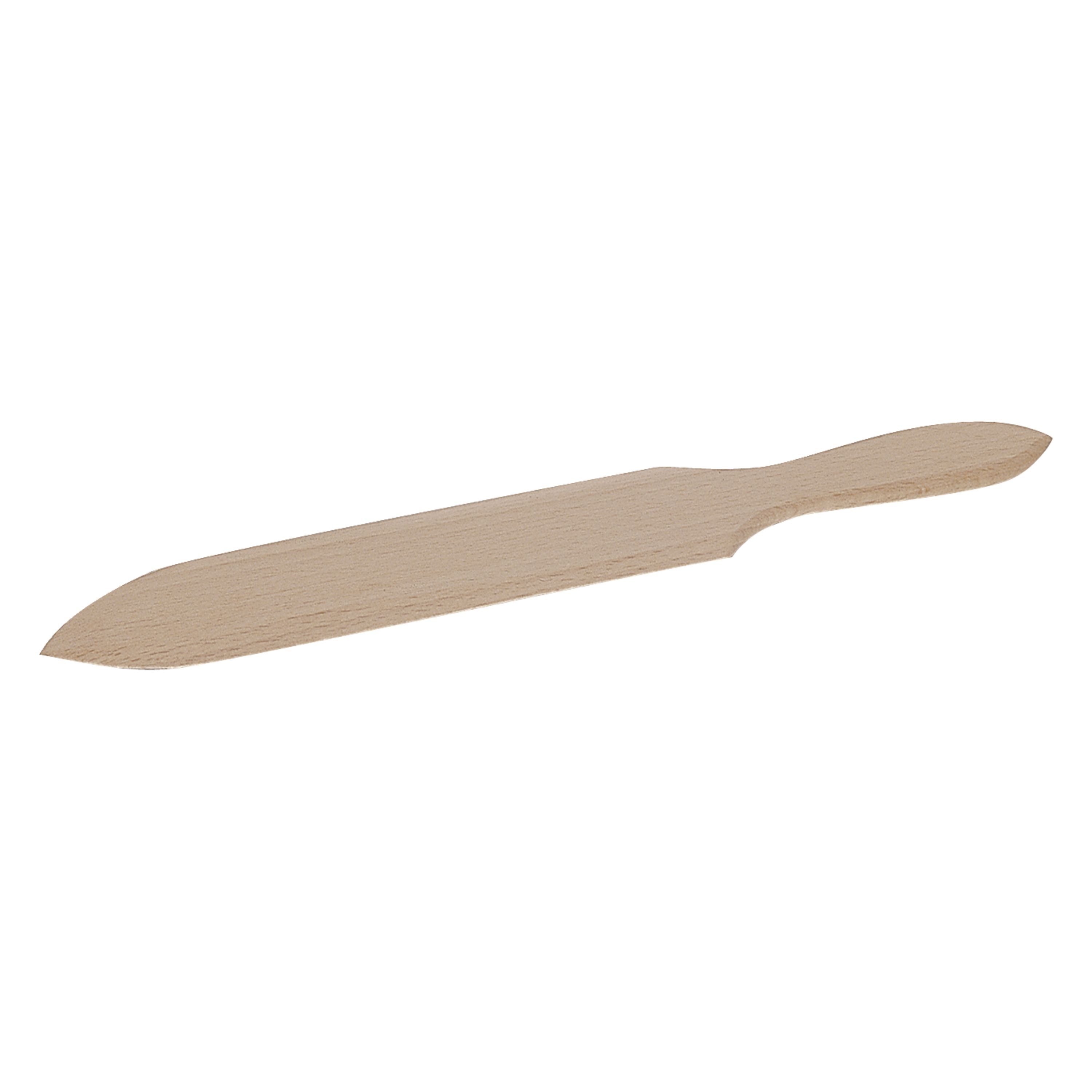 STAUB Beech Wood Spatula Turner - 30cm Brown-Spatula-DECOROLALA