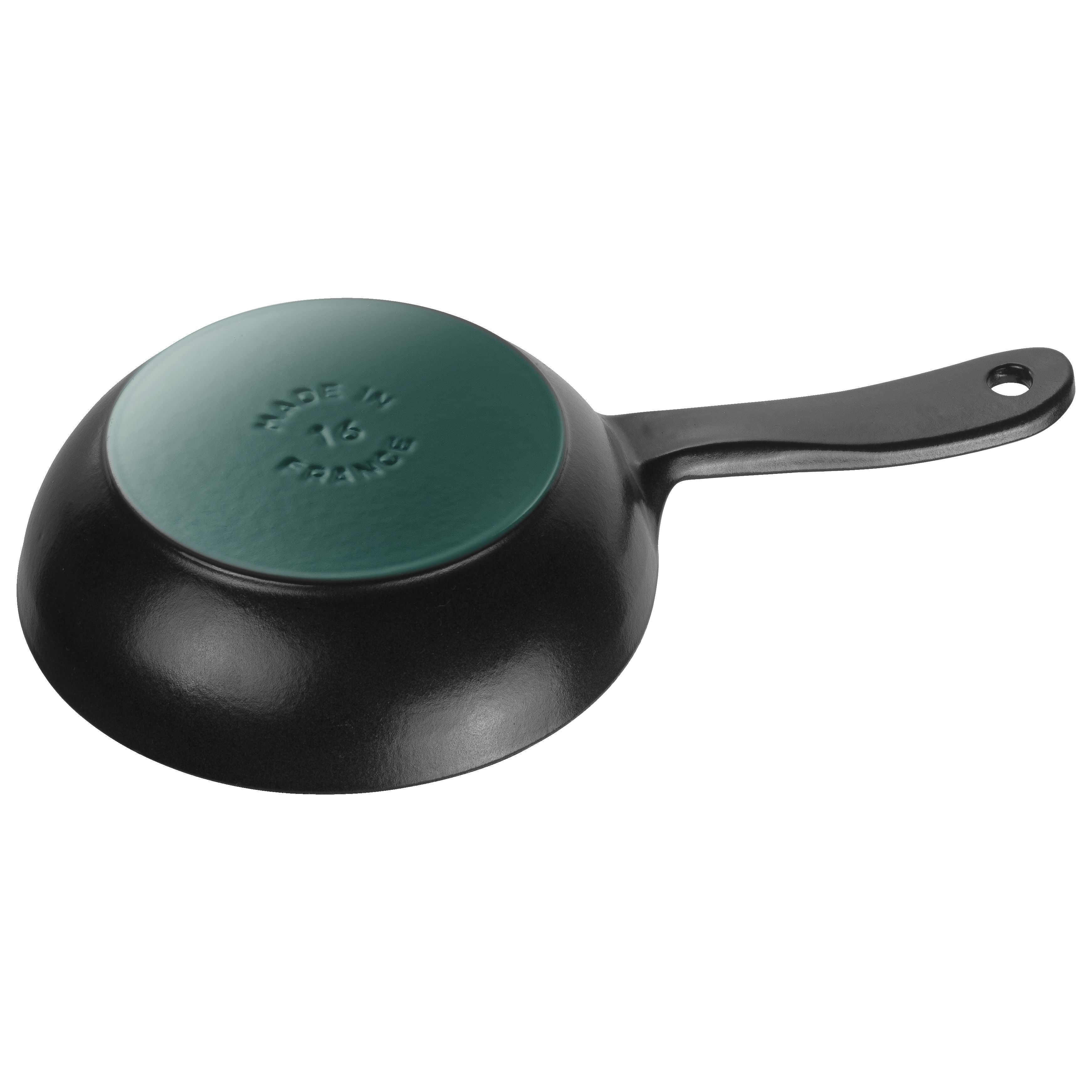 STAUB Cast Iron Frying Pan 16cm Black-6.5 Inch-DECOROLALA