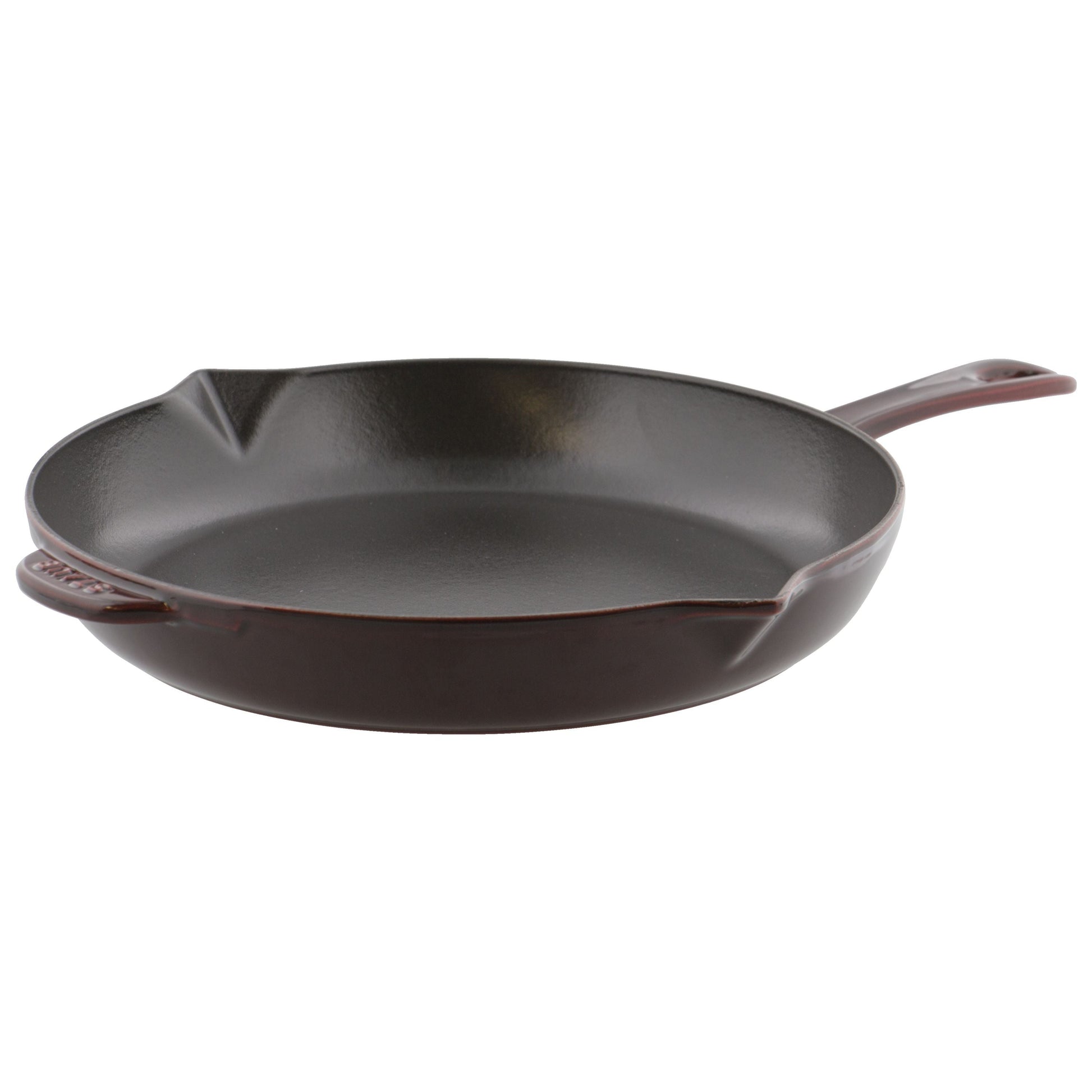 STAUB Cast Iron Frying Pan 26cm - Grenadine-Red-10 Inch-DECOROLALA