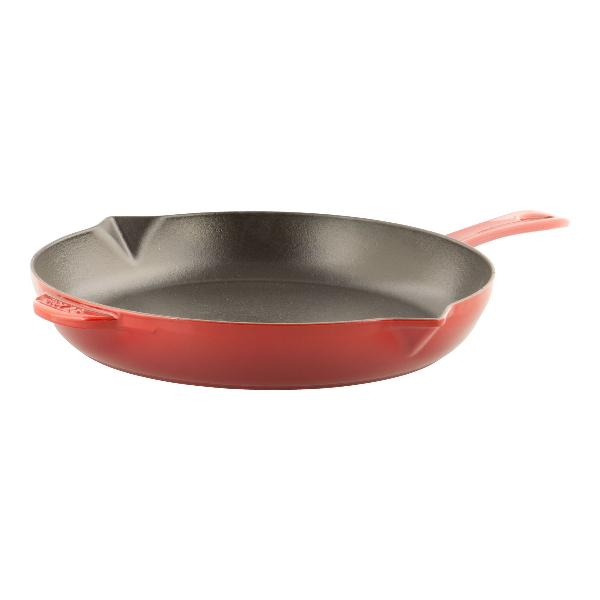 STAUB Cast Iron Frying Pan 30cm Cherry-Cookware-DECOROLALA