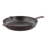 STAUB Cast Iron Frying Pan 30cm Grenadine-Red-12 Inch-DECOROLALA