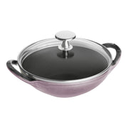 STAUB Cast Iron Mini Wok 16cm Cherry Blossom-Wok-DECOROLALA