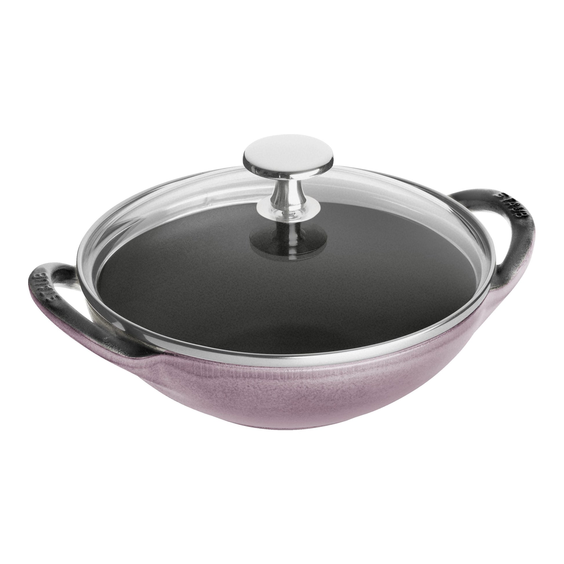 STAUB Cast Iron Mini Wok 16cm Cherry Blossom-Wok-DECOROLALA