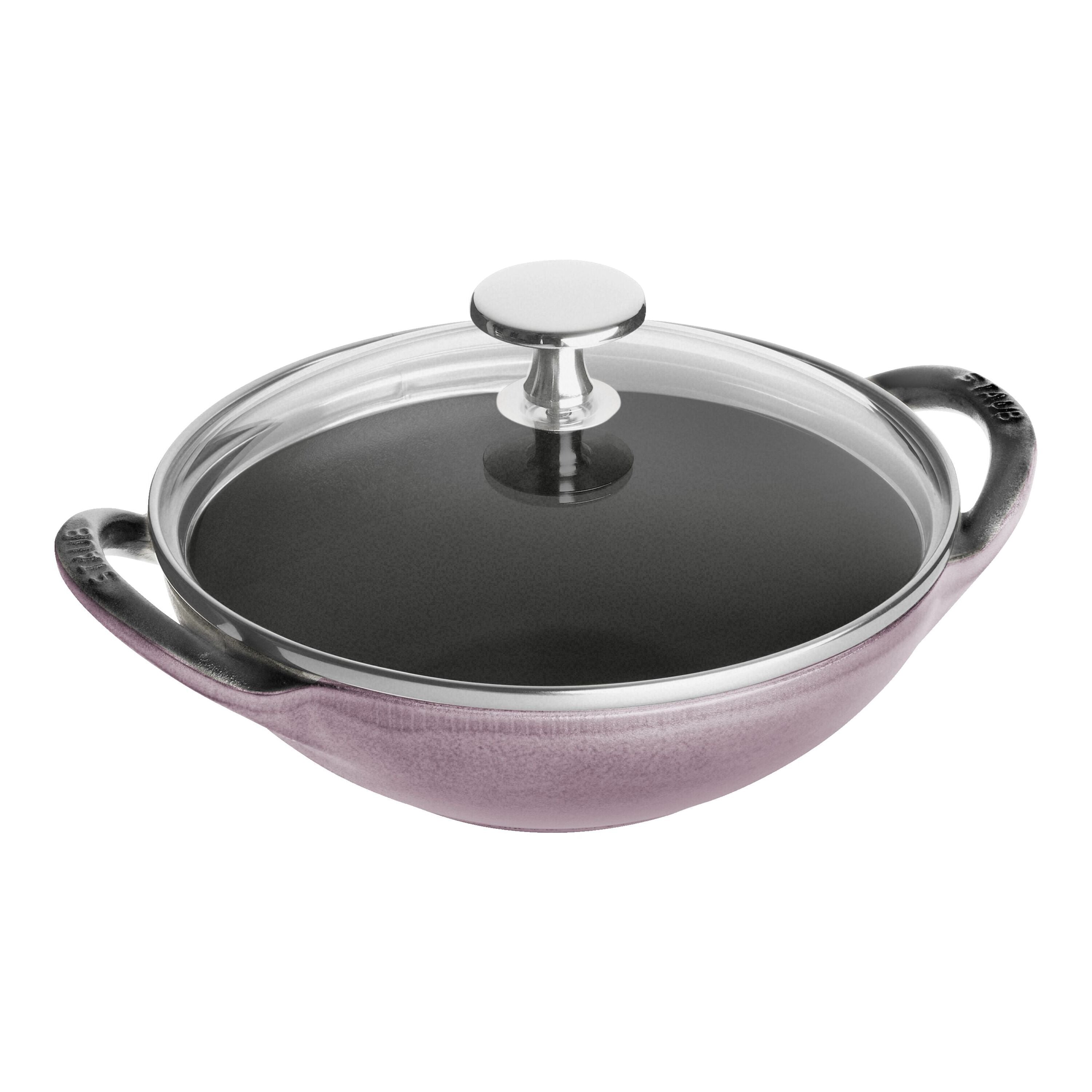 STAUB Cast Iron Mini Wok 16cm Cherry Blossom-Wok-DECOROLALA