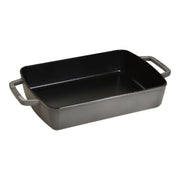 STAUB Cast Iron Roasting Pan 3.25L Graphite-Grey-Saucepan-DECOROLALA