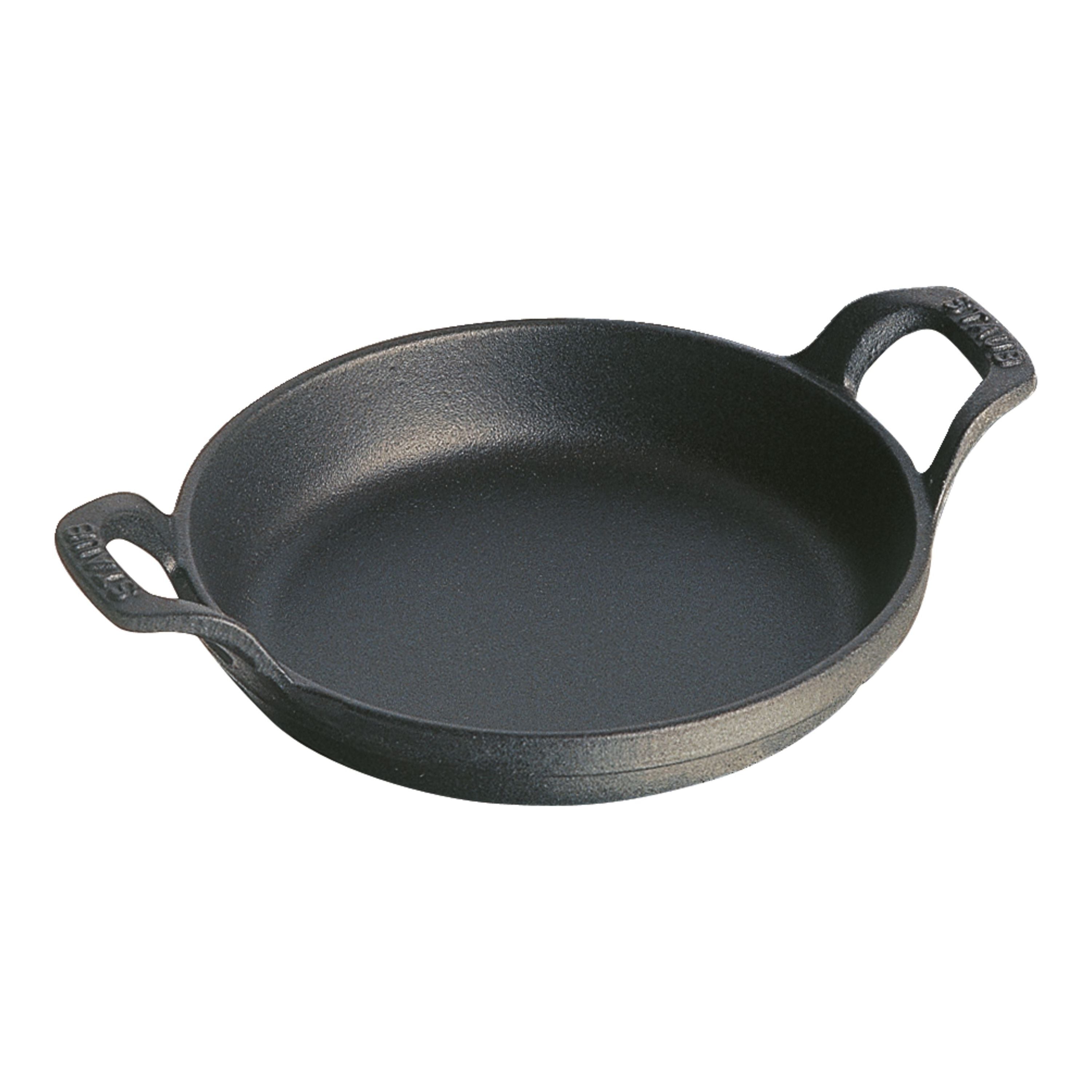 STAUB Cast Iron Round Oven Dish 0.75L Black-Bakeware-DECOROLALA