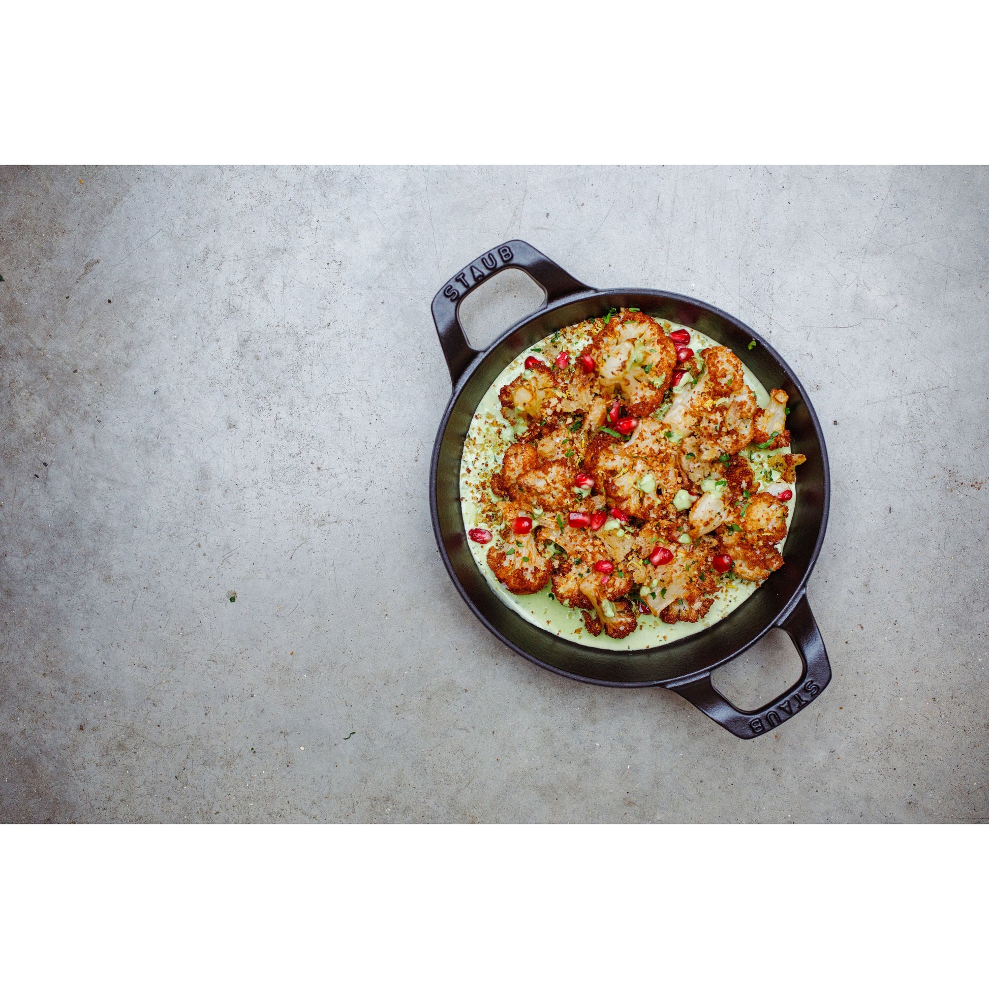 STAUB Cast Iron Round Oven Dish 400mL Black-Bakeware-DECOROLALA