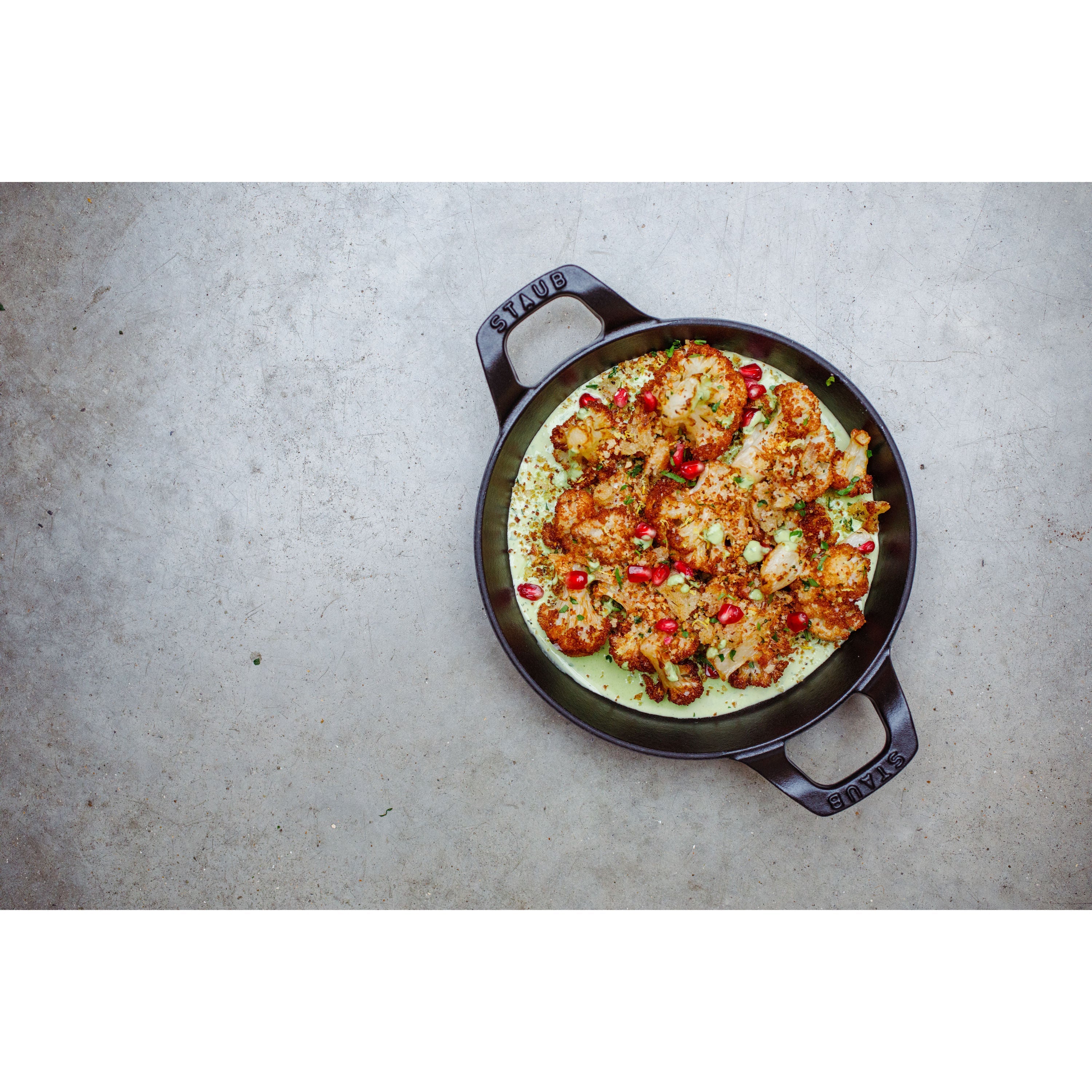 STAUB Cast Iron Round Oven Dish 400mL Black-Bakeware-DECOROLALA