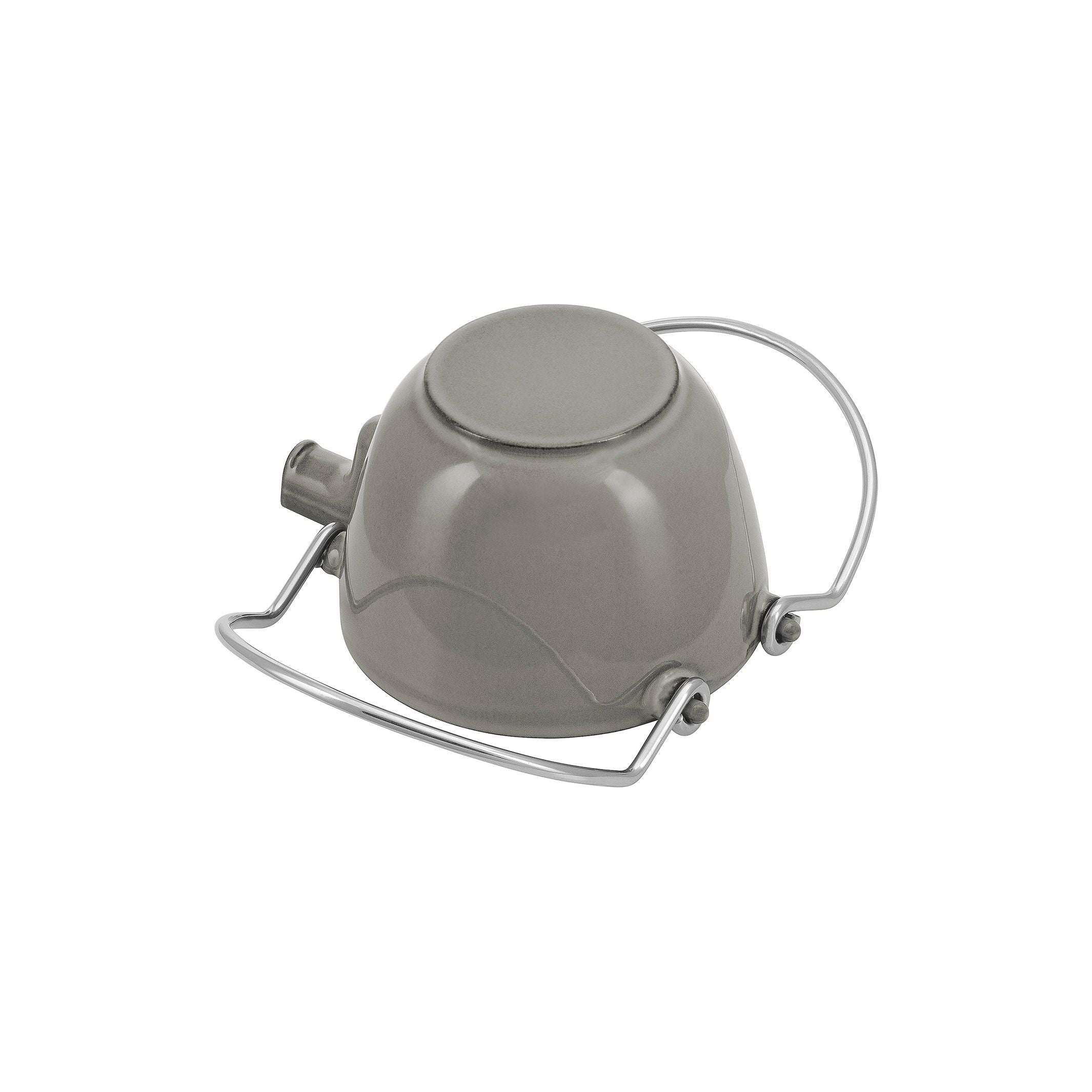STAUB Cast Iron Tea Kettle 1.1L Graphite-Grey-Teapot-DECOROLALA