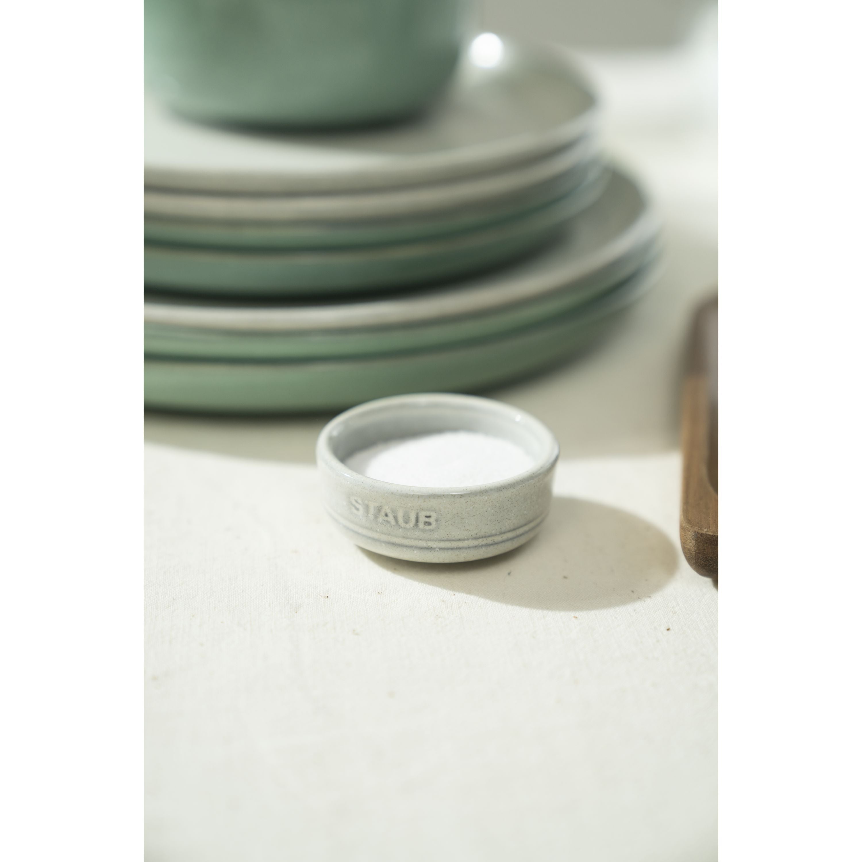 STAUB Ceramic Condiment Bowl Set 4pc White-Dinnerware-DECOROLALA