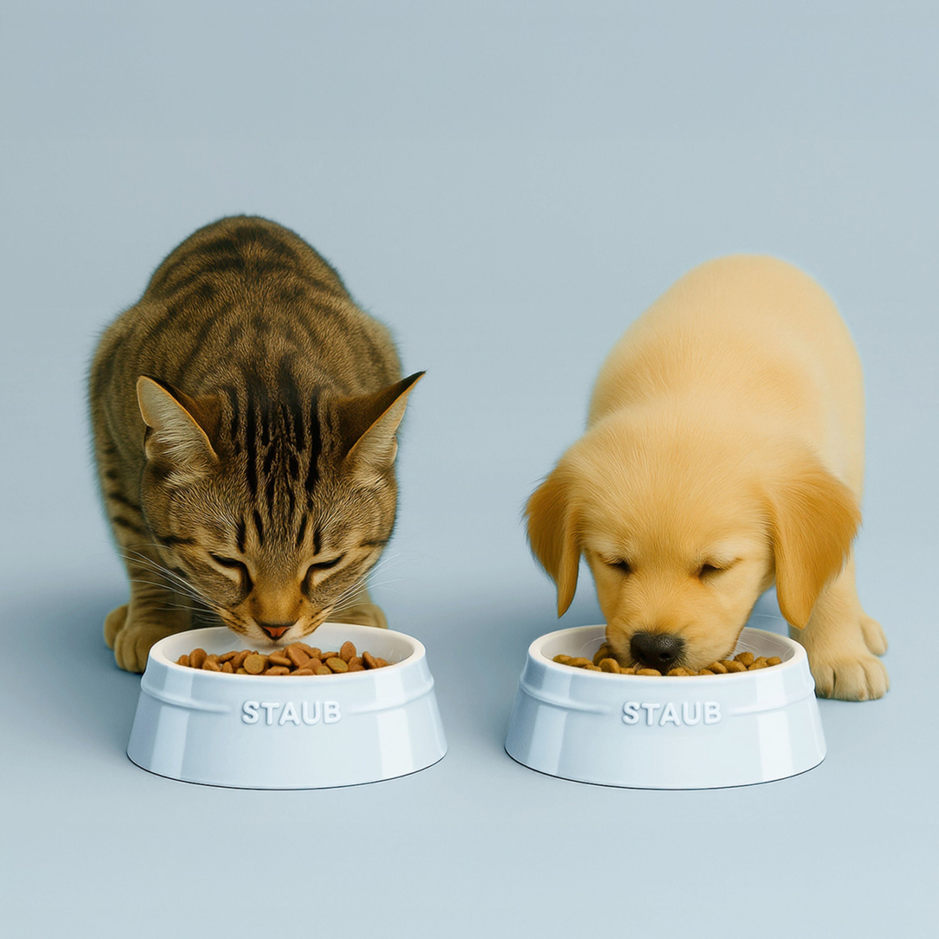 STAUB Ceramic Pet Bowl 800ml Light Blue-DECOROLALA